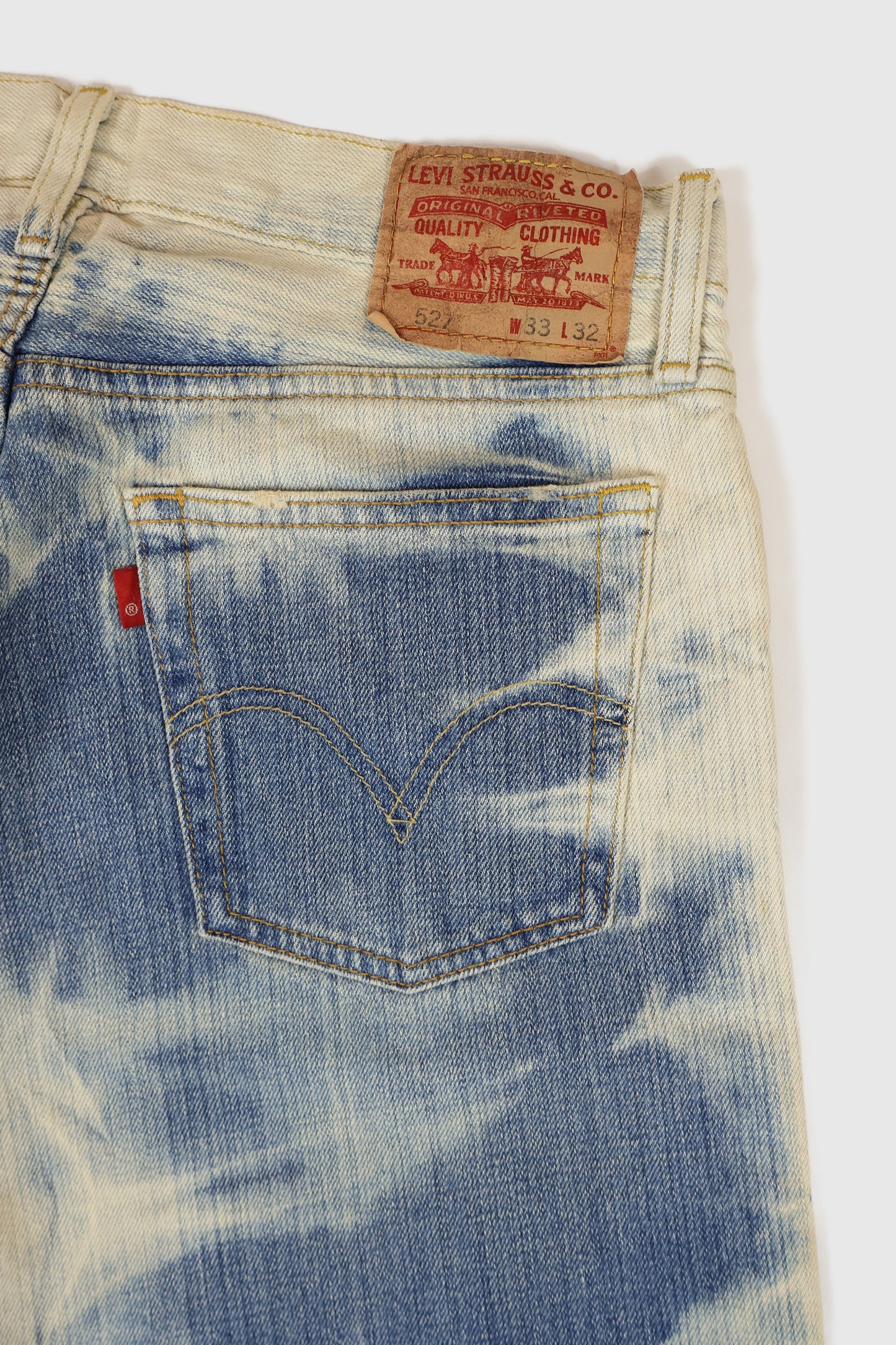 Vintage Levi's Bleached Boot Cut Jeans