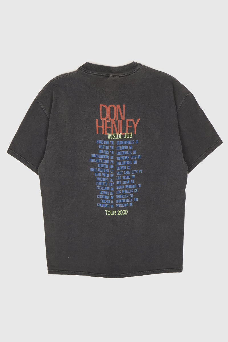 Vintage Don Henley Inside Job Tour 2000 Tee