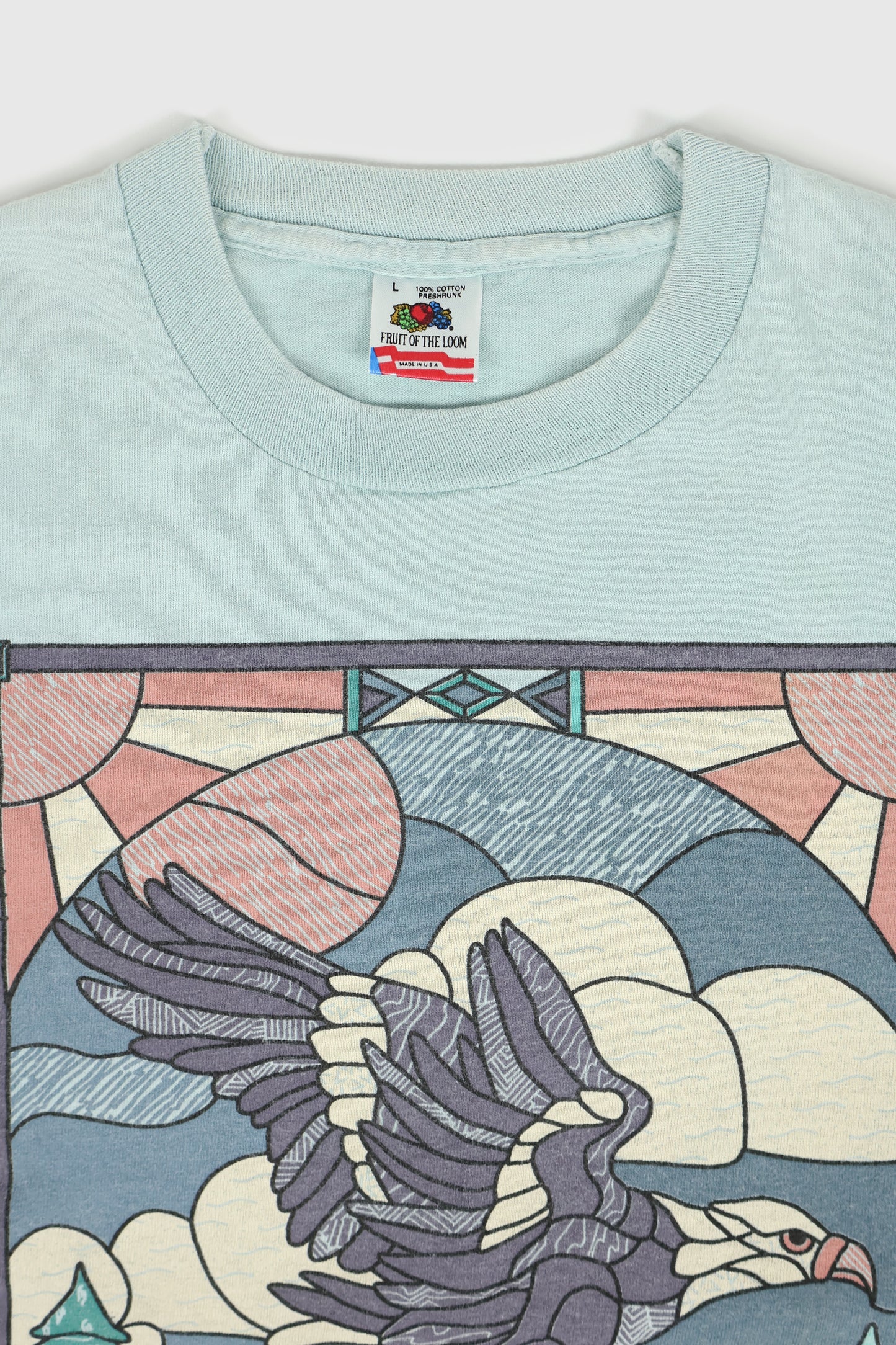 Vintage Cropped Eagle Tee