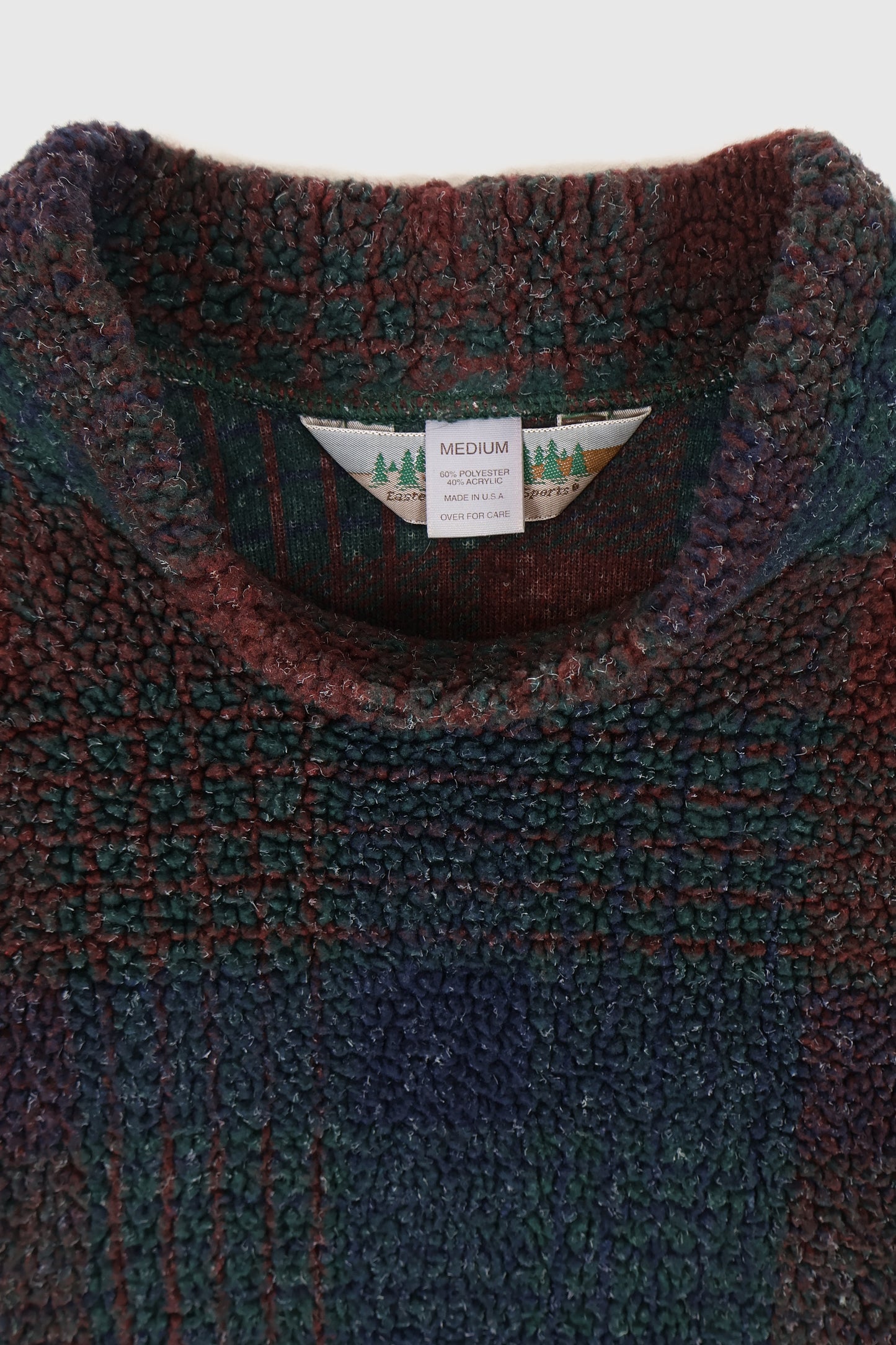Vintage Eastern Mountain Sports Fleece Crewneck Image 3