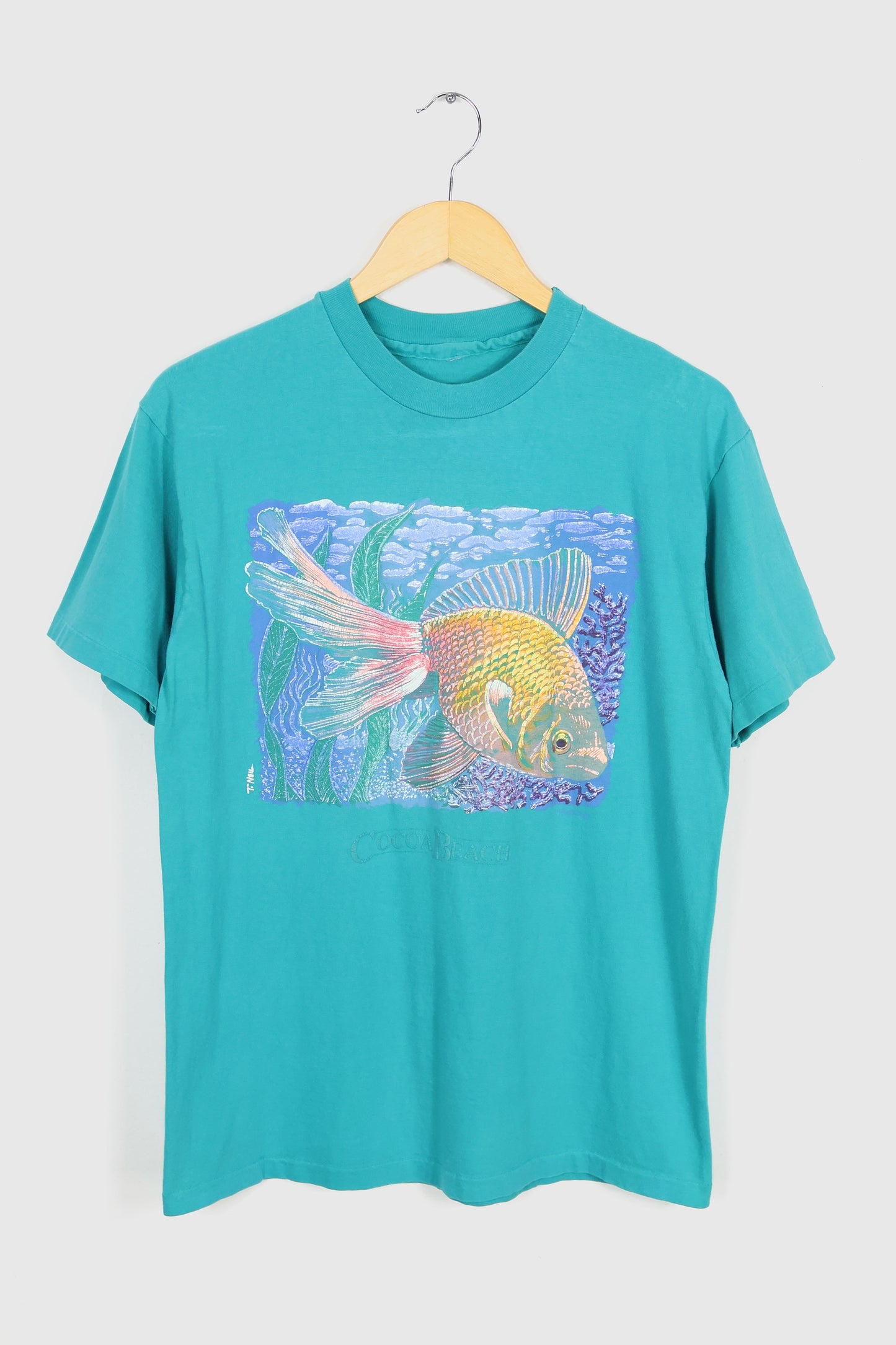 Vintage Cocoa Beach Fish Tee