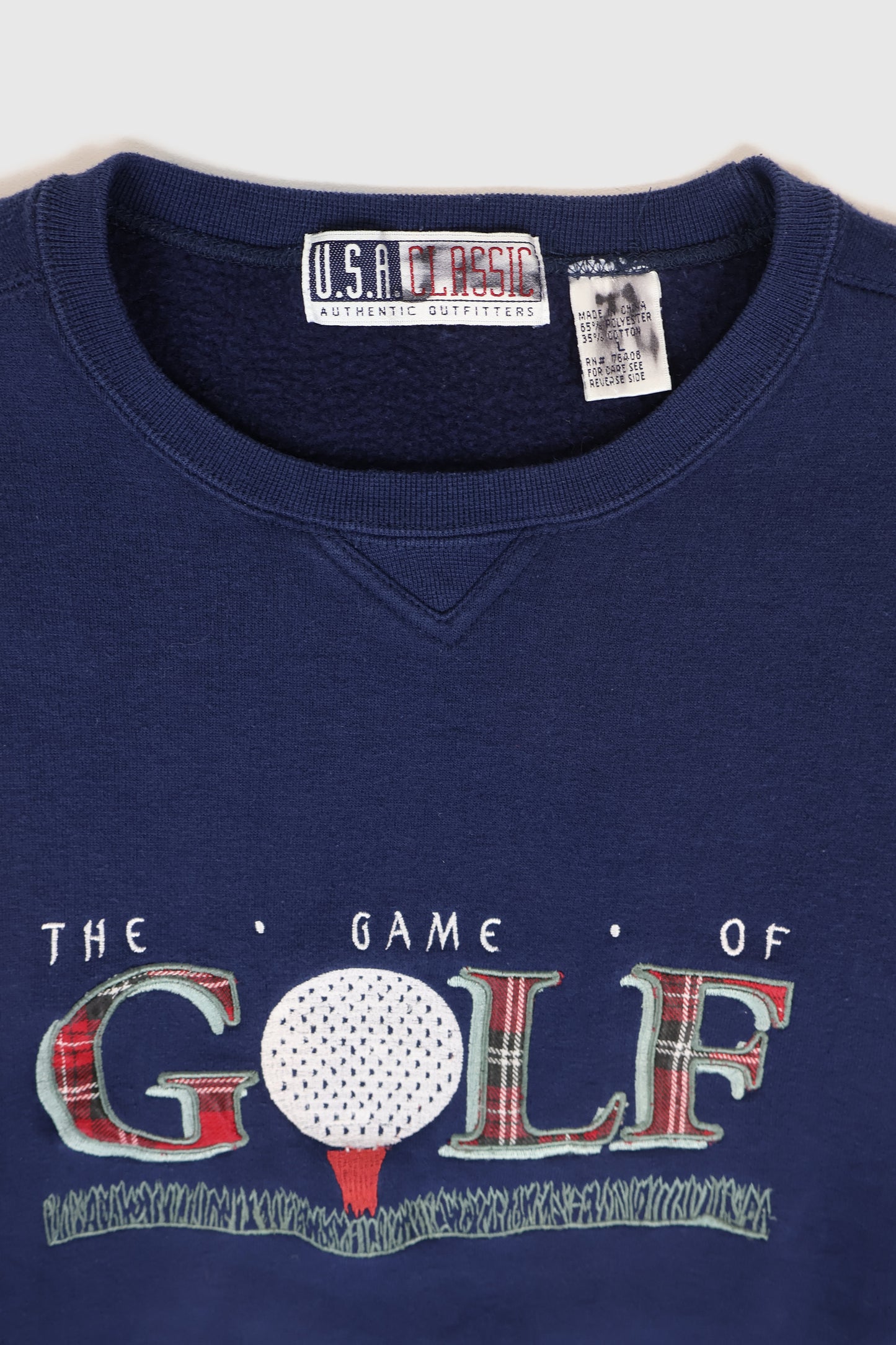 Vintage The Game of Golf Crewneck Image 2