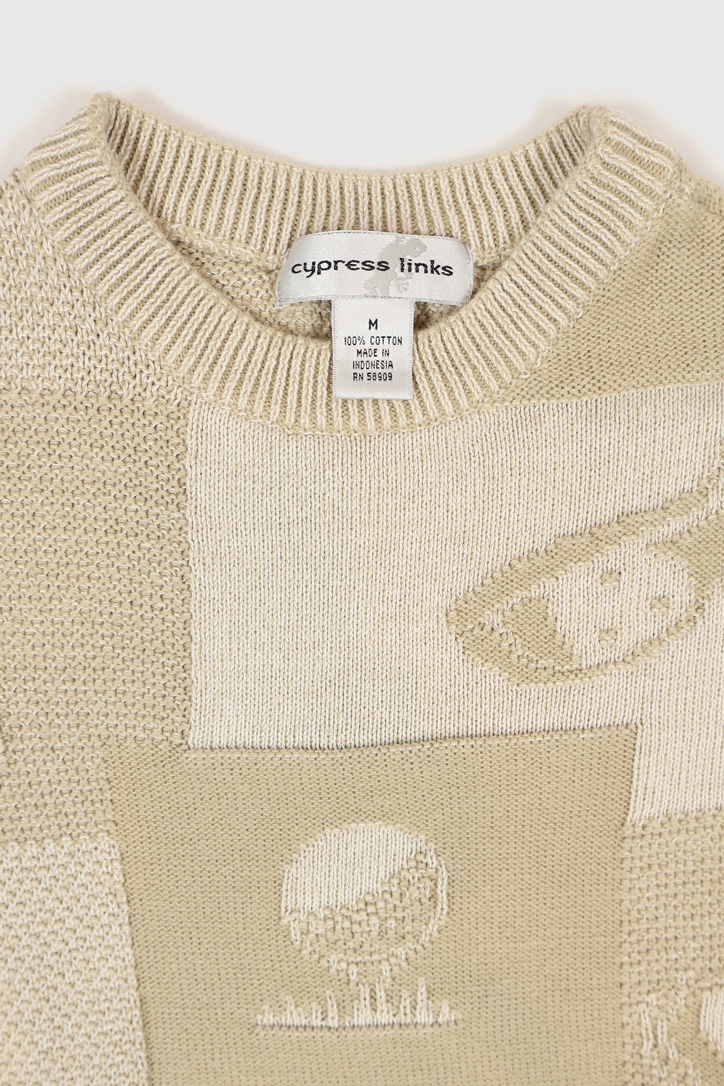Vintage Golf Sweater Image 3