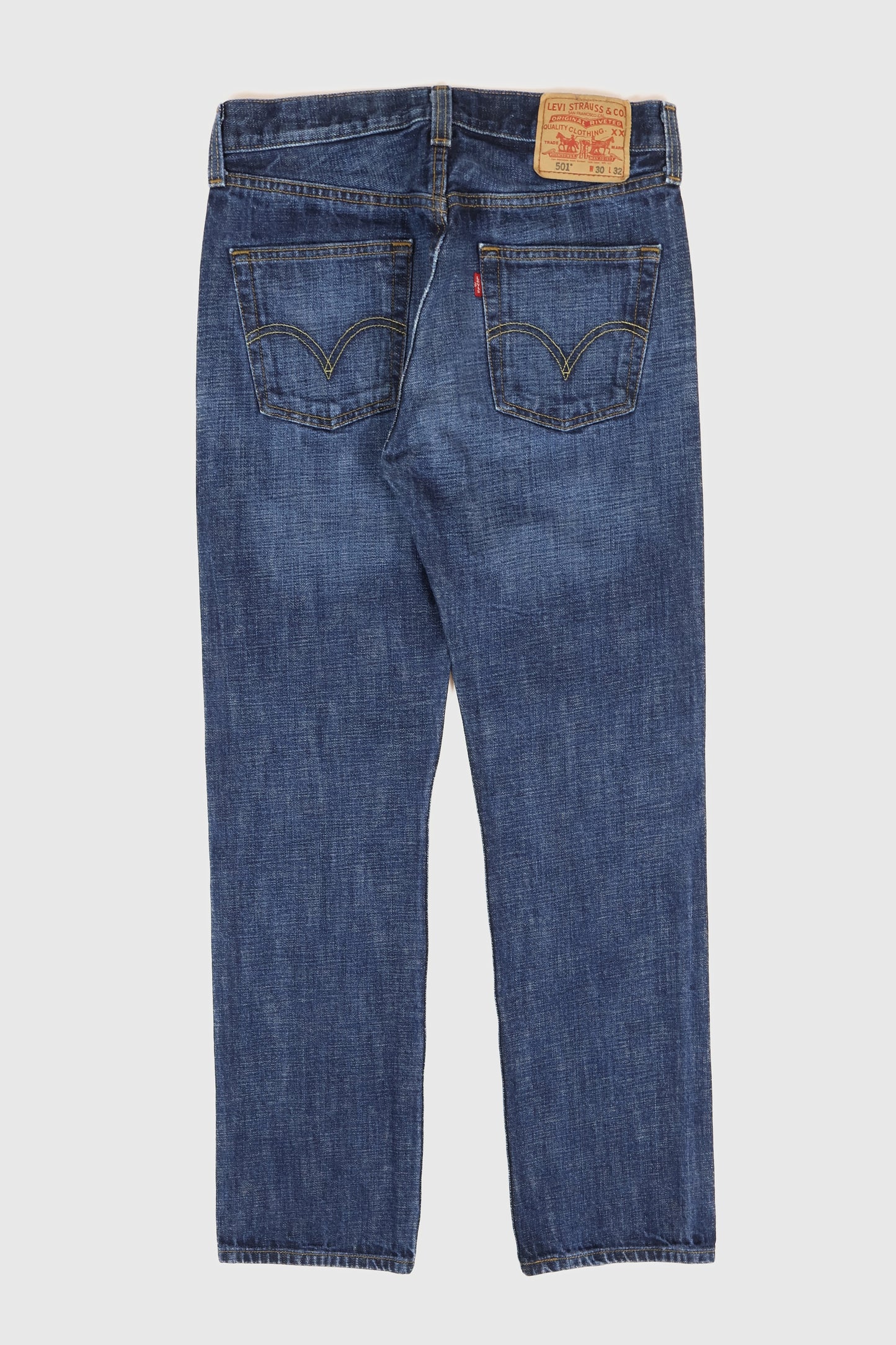 Vintage Levi's 501 Straight Fit Button-Fly Jeans 02