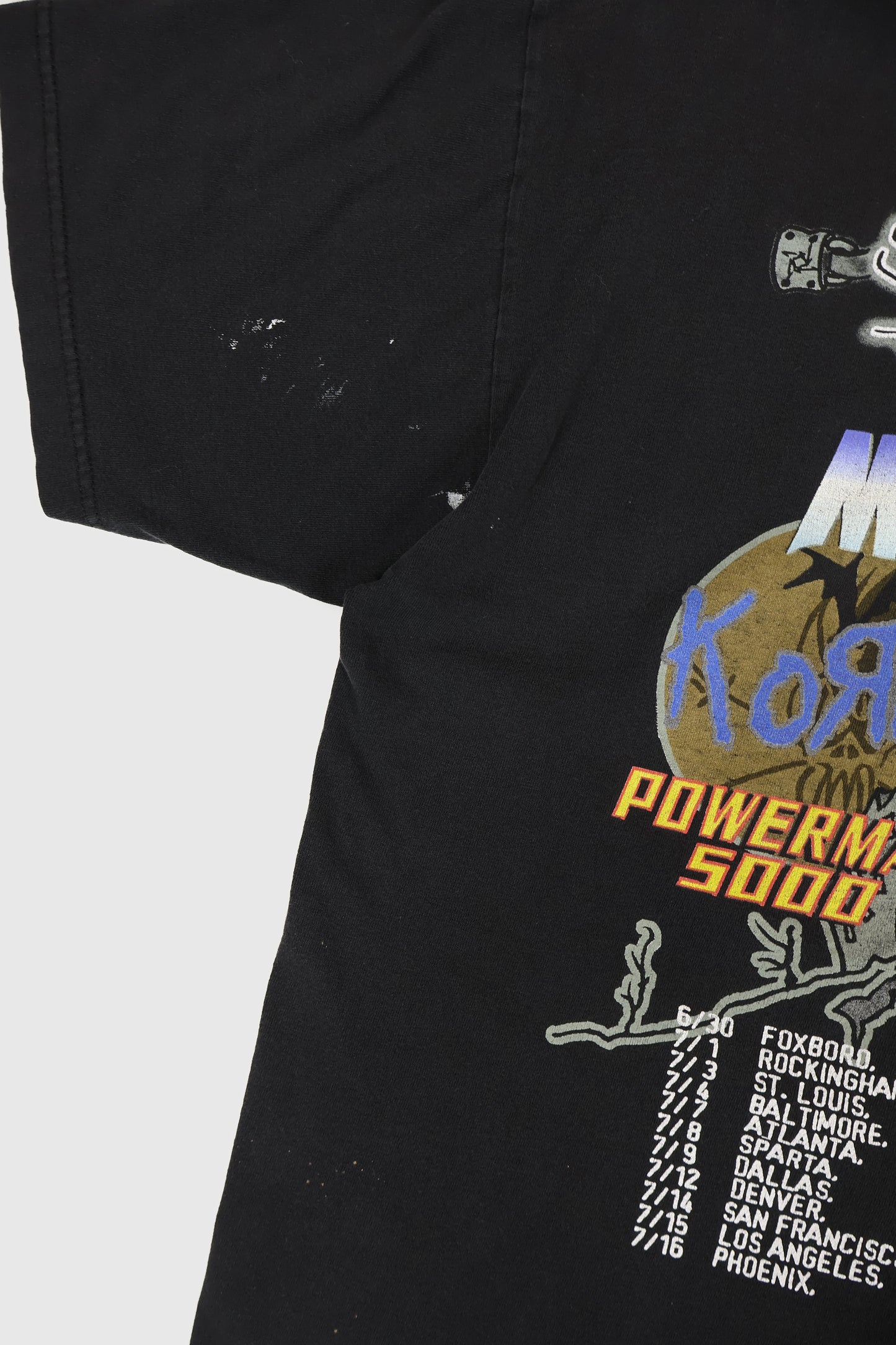 Vintage Korn 2000 Summer Sanitarium Tour Tee Image 4