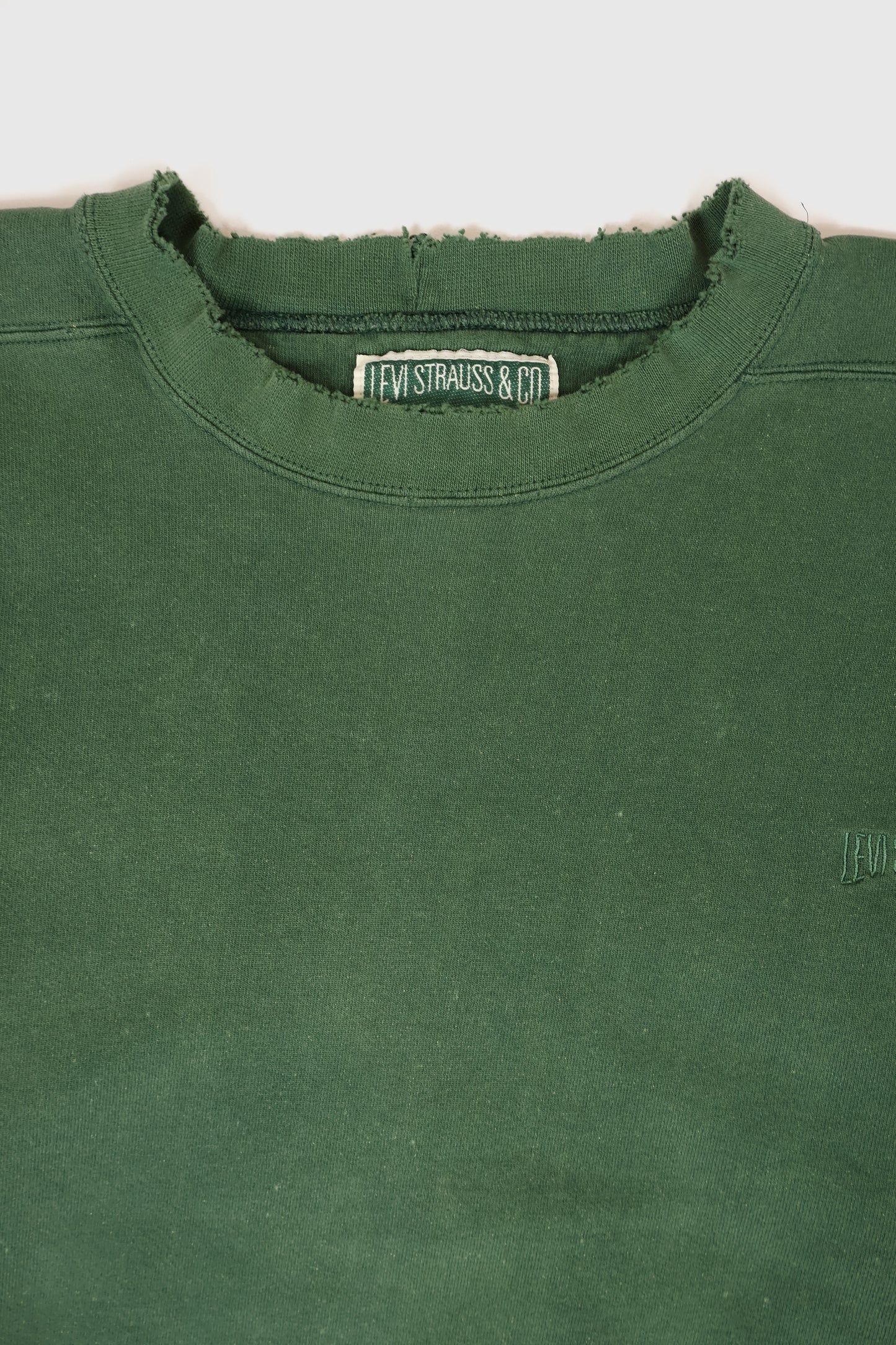 Vintage Levi's Distressed Crewneck Image 2