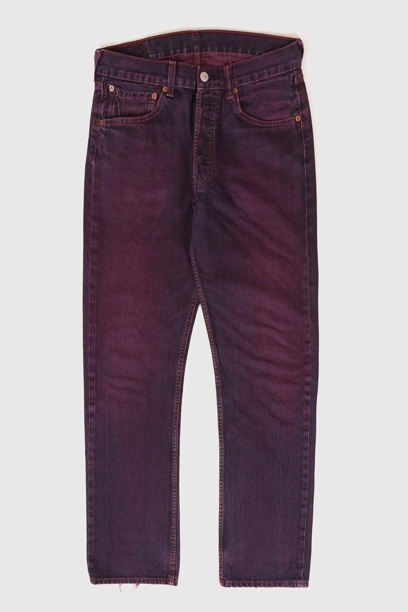 Vintage Levi's Overdyed 501 Straight Fit Jeans