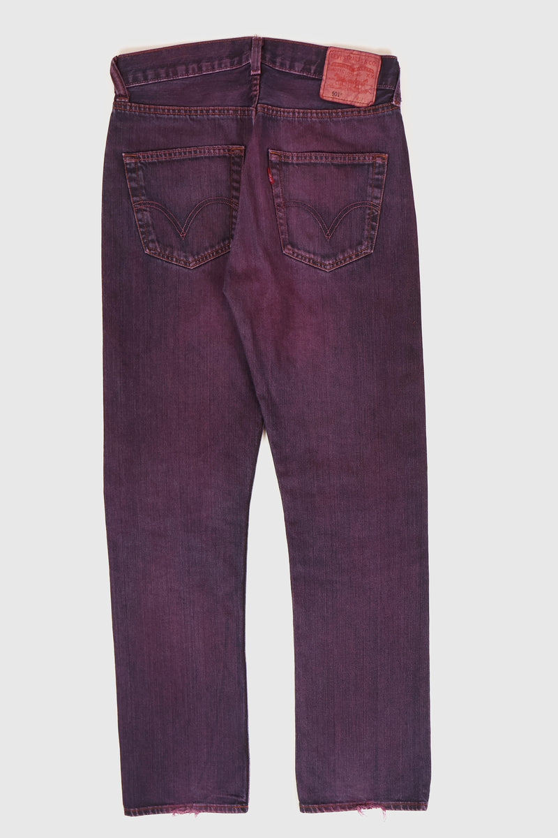 Vintage Levi's Overdyed 501 Straight Fit Jeans