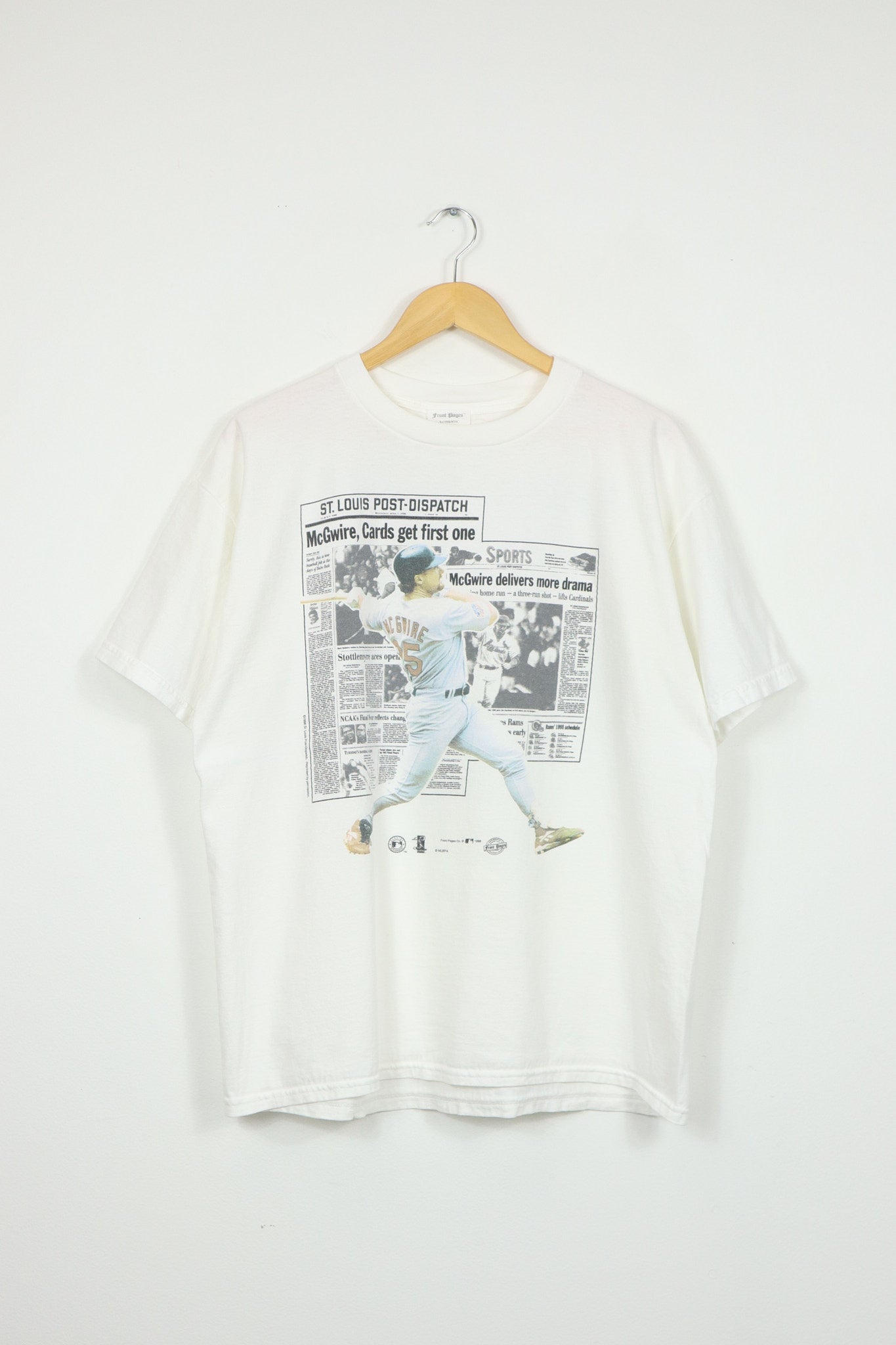 Vintage Mark McGwire Quest for 62 Tee
