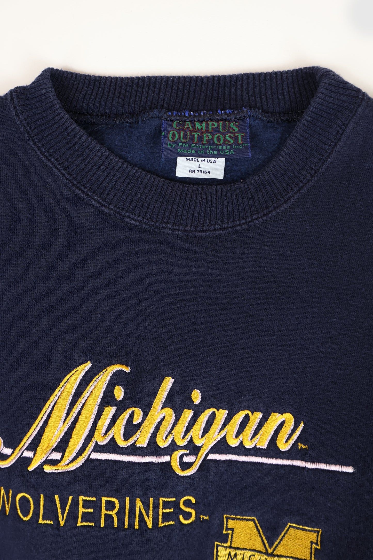 Vintage University of Michigan Crewneck Image 2