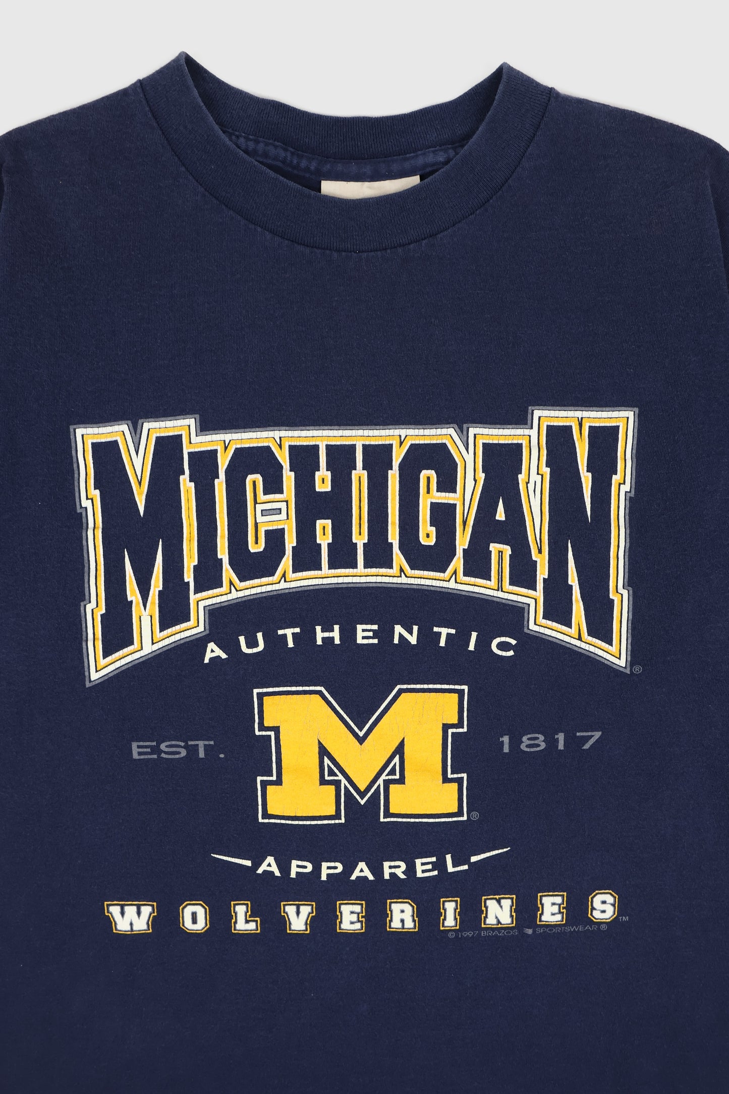 Vintage Michigan Wolverines Tee Image 1