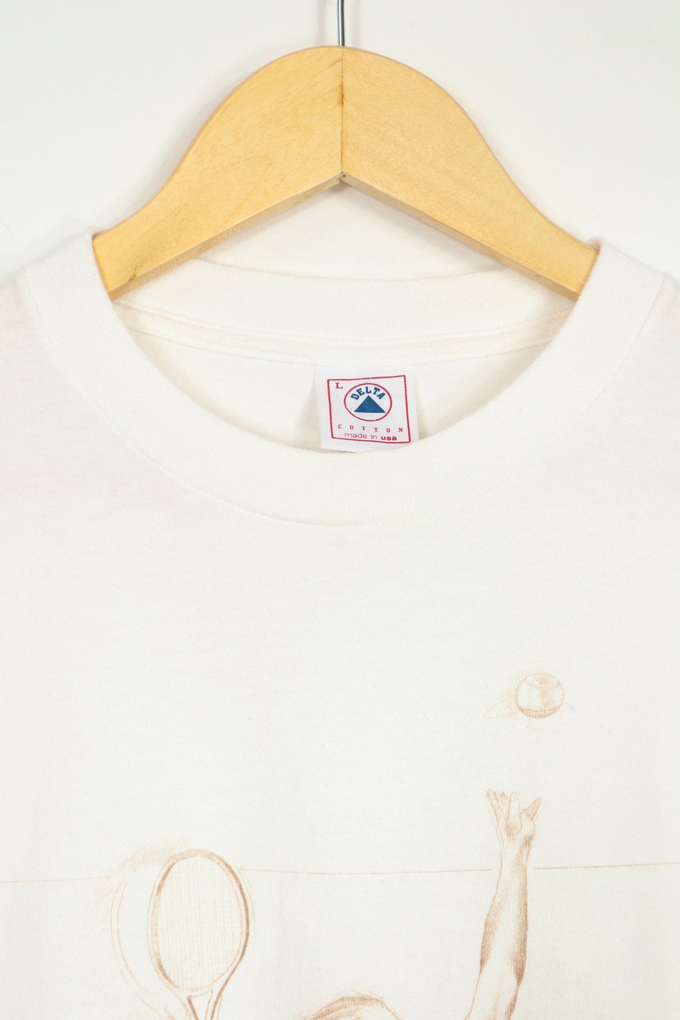 Vintage Rice University Tennis Tee