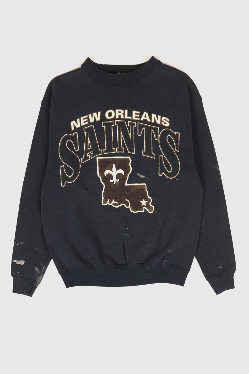 Vintage Distressed New Orleans Saints Crewneck