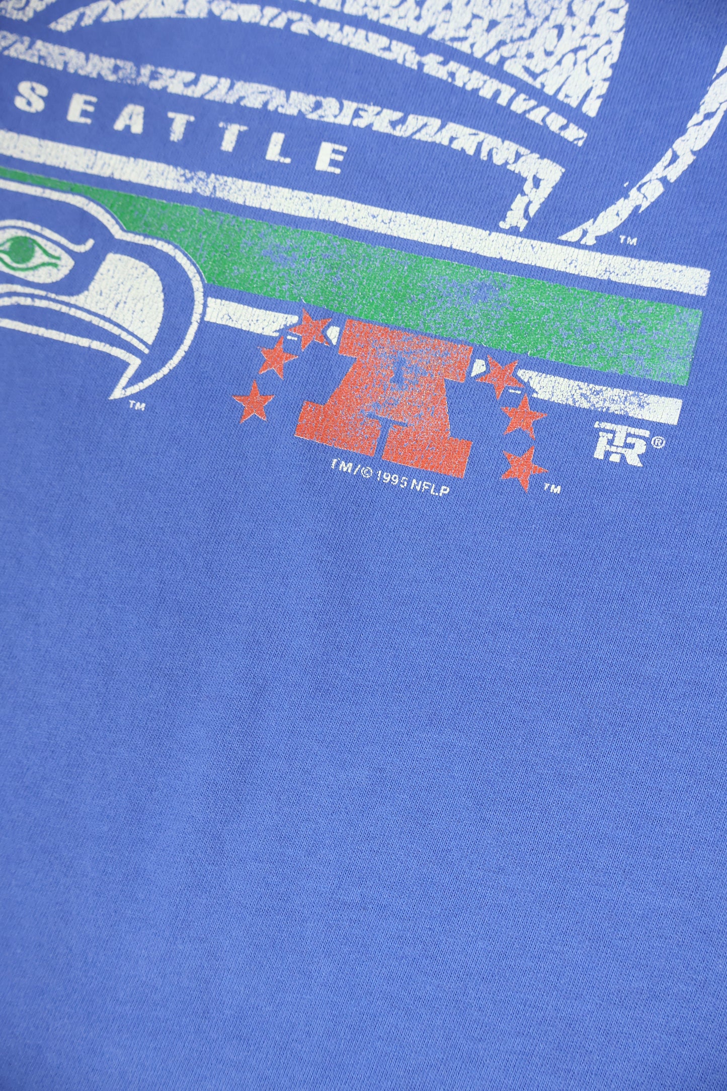 Vintage Seattle Seahawks Tee Image 3