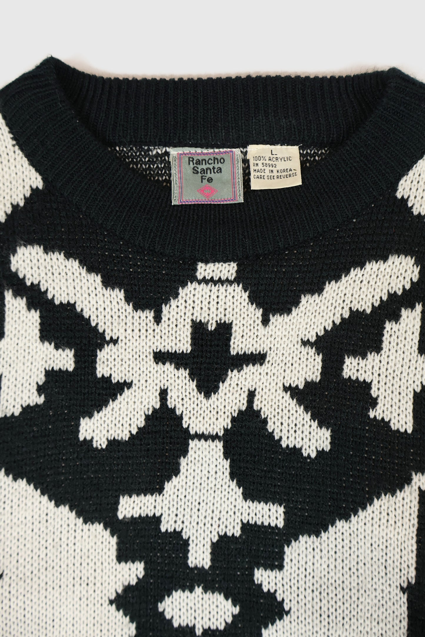 Vintage Geometric Sweater Image 3