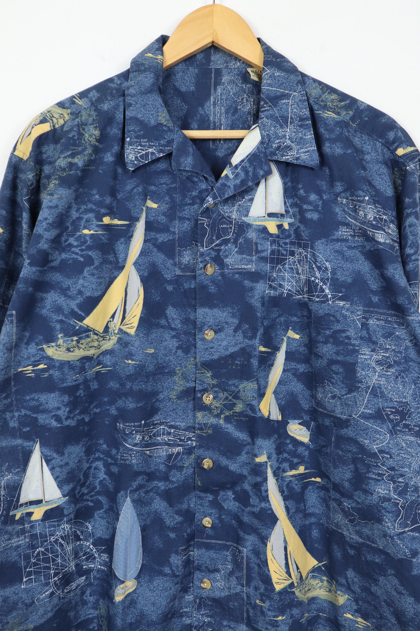 Vintage Nautical Short Sleeve Shirt 02