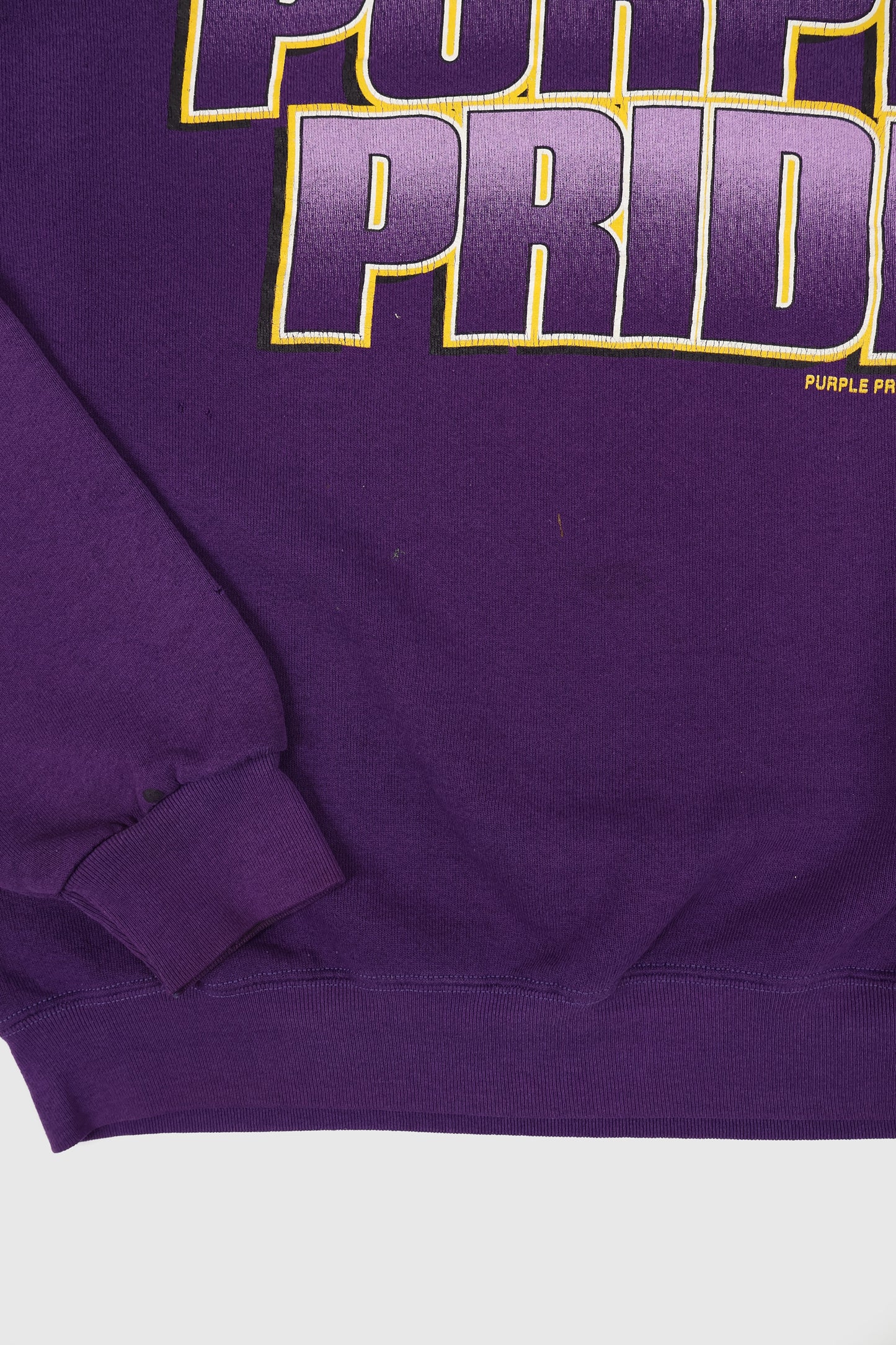 Vintage Minnesota Vikings Purple Pride Crewneck Image 4