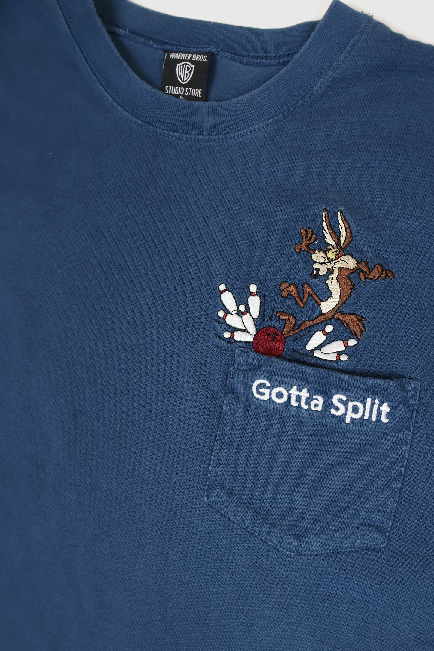 Vintage Embroidered Wile E. Coyote Tee