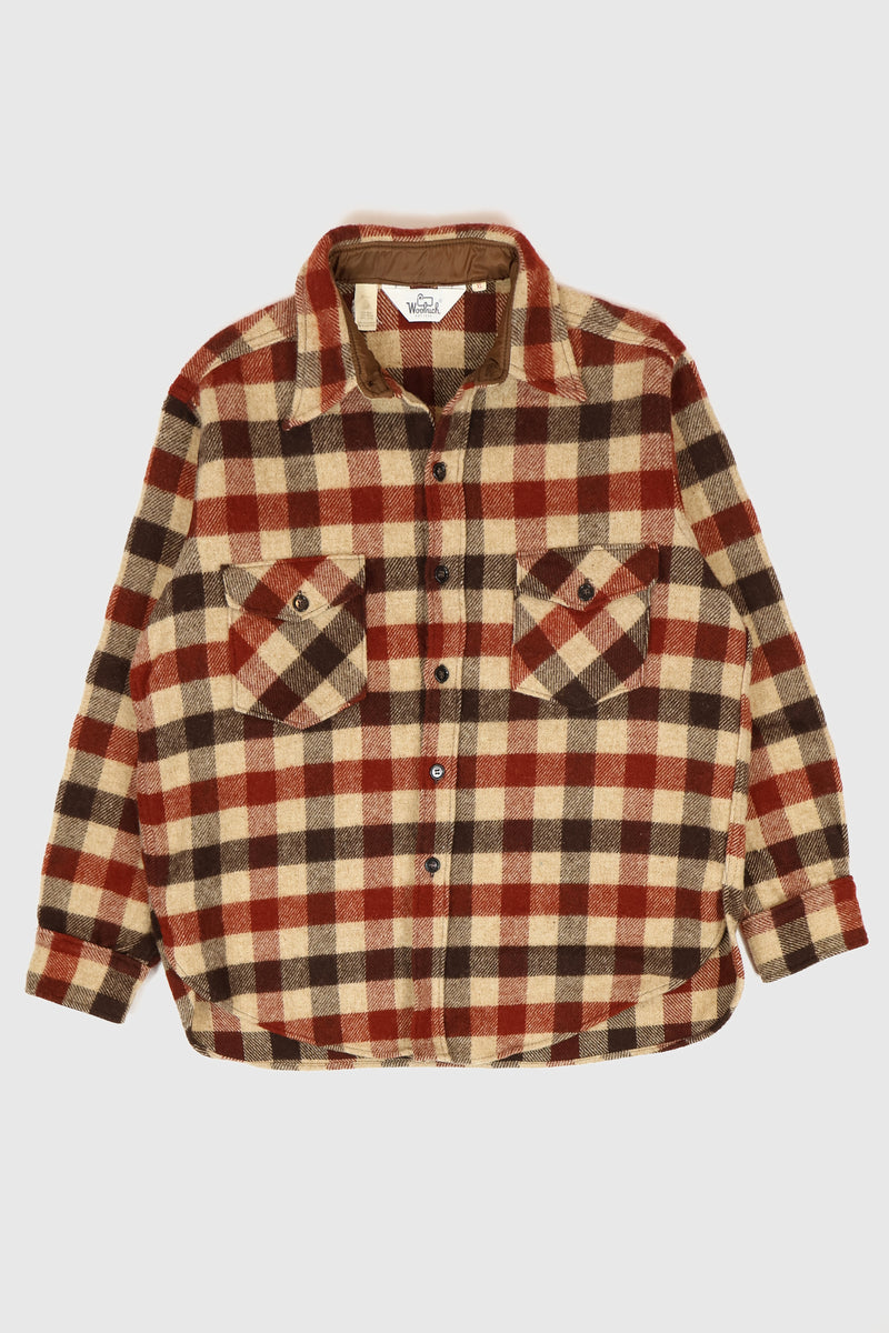 Vintage Woolrich Wool Button-Down Shirt