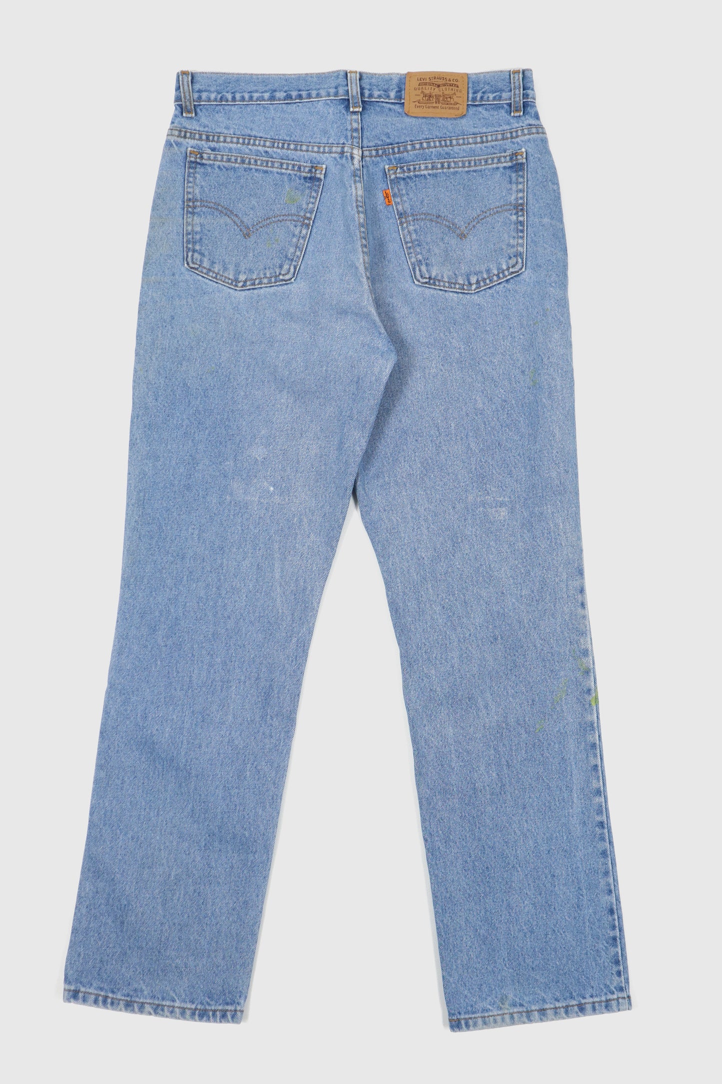 Vintage Levi's Straight Fit Orange Tab Jeans
