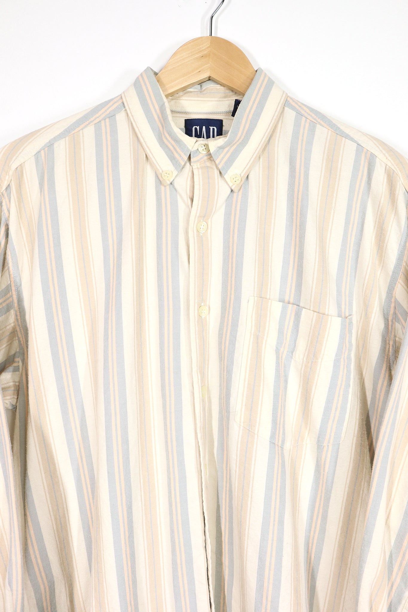 Vintage Gap Striped Button-Down