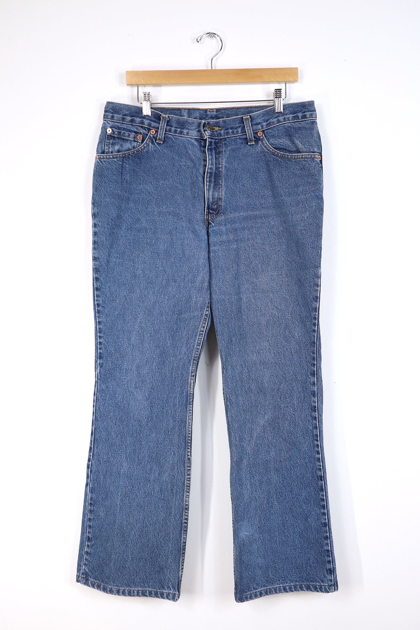 Vintage Levi's White Tab Wide Leg Jeans