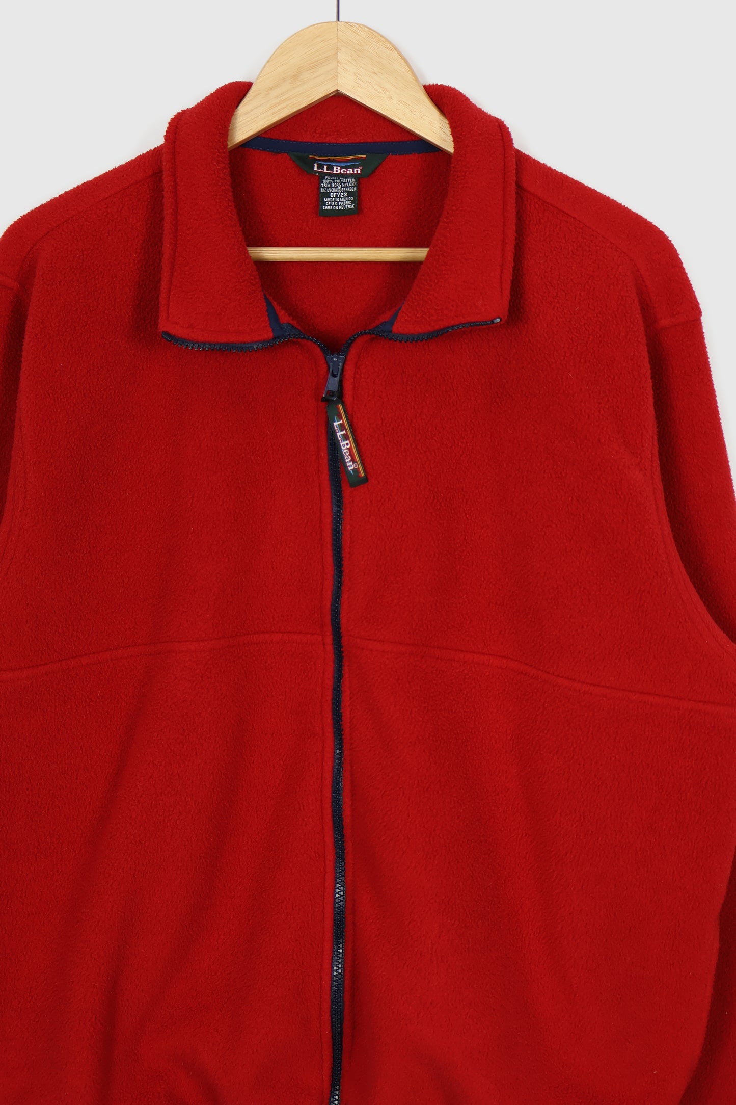 Vintage L.L. Bean Full Zip Fleece Jacket