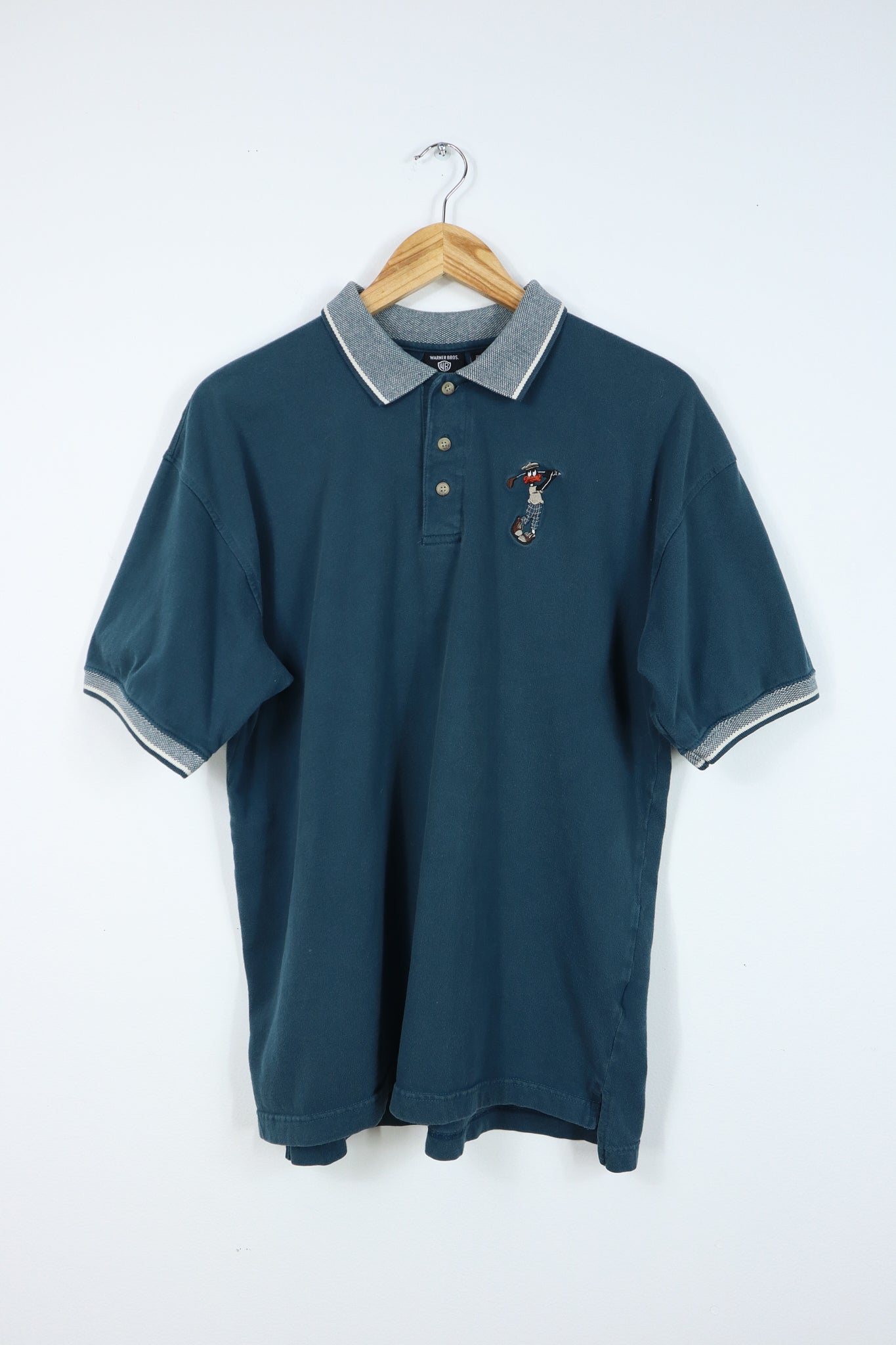 Vintage Daffy Duck Golf Polo