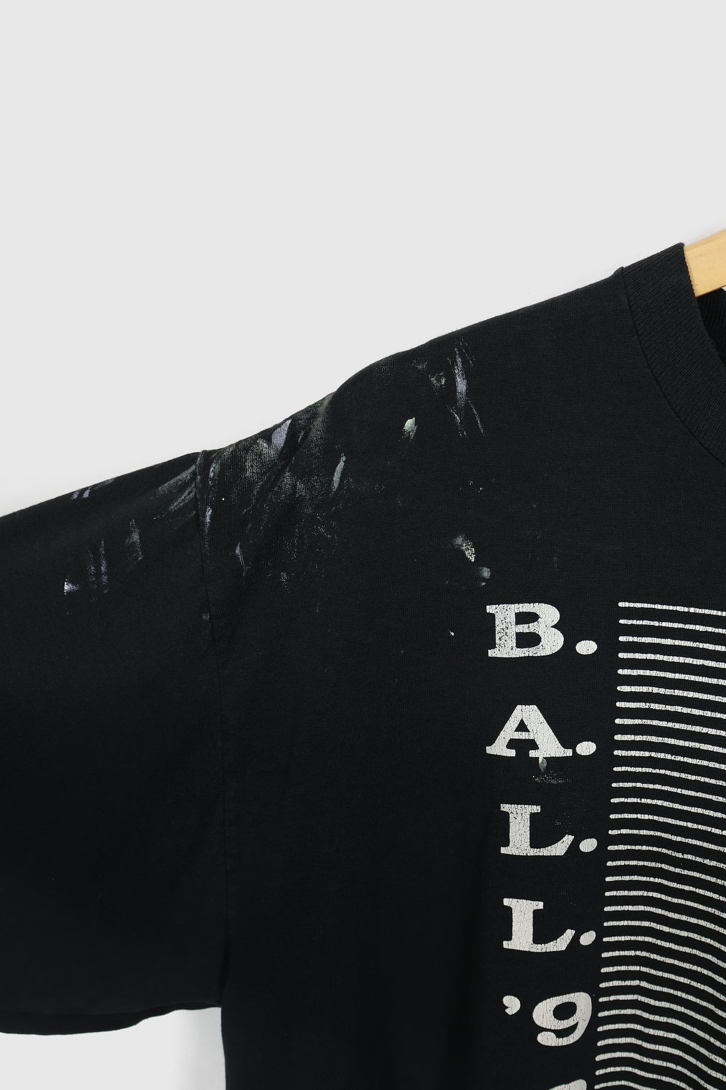 Vintage Paint Splatter Big League Baseball Tee