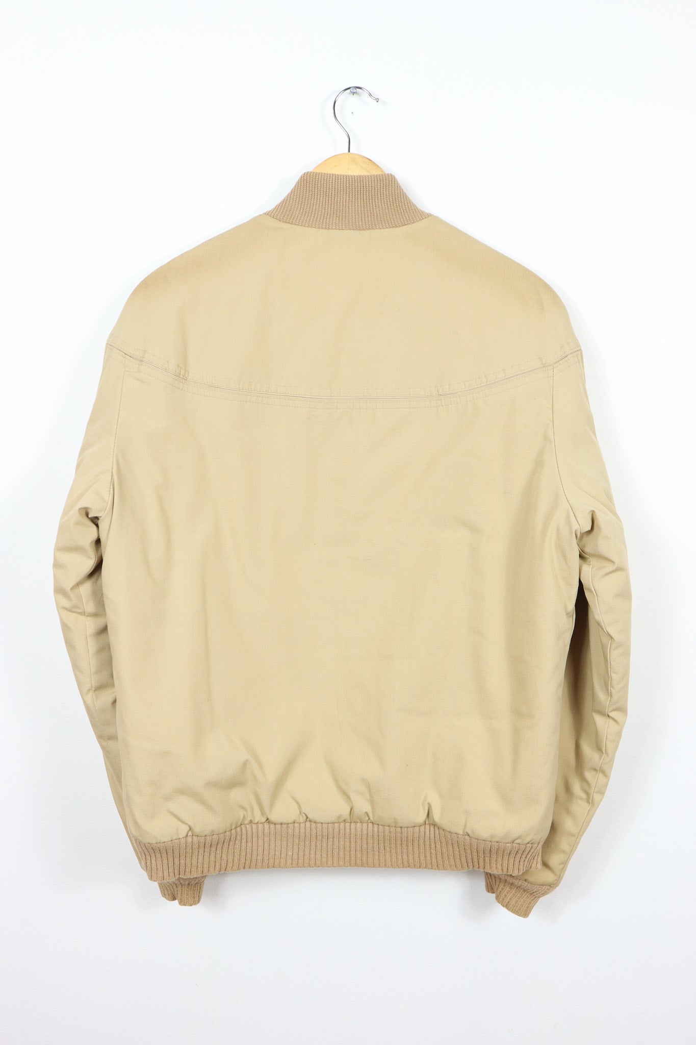 Vintage Beige Full Zip Jacket