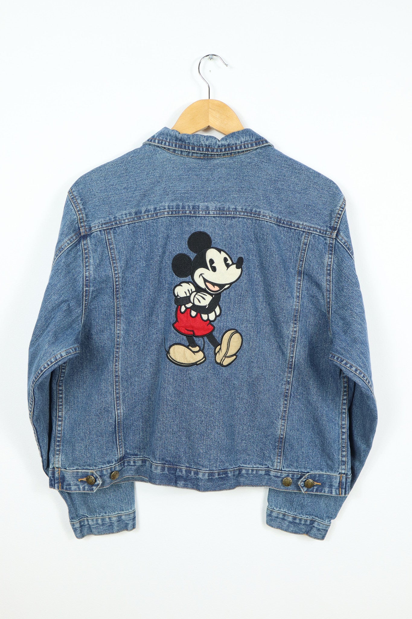 Vintage Mickey Mouse Jean Jacket