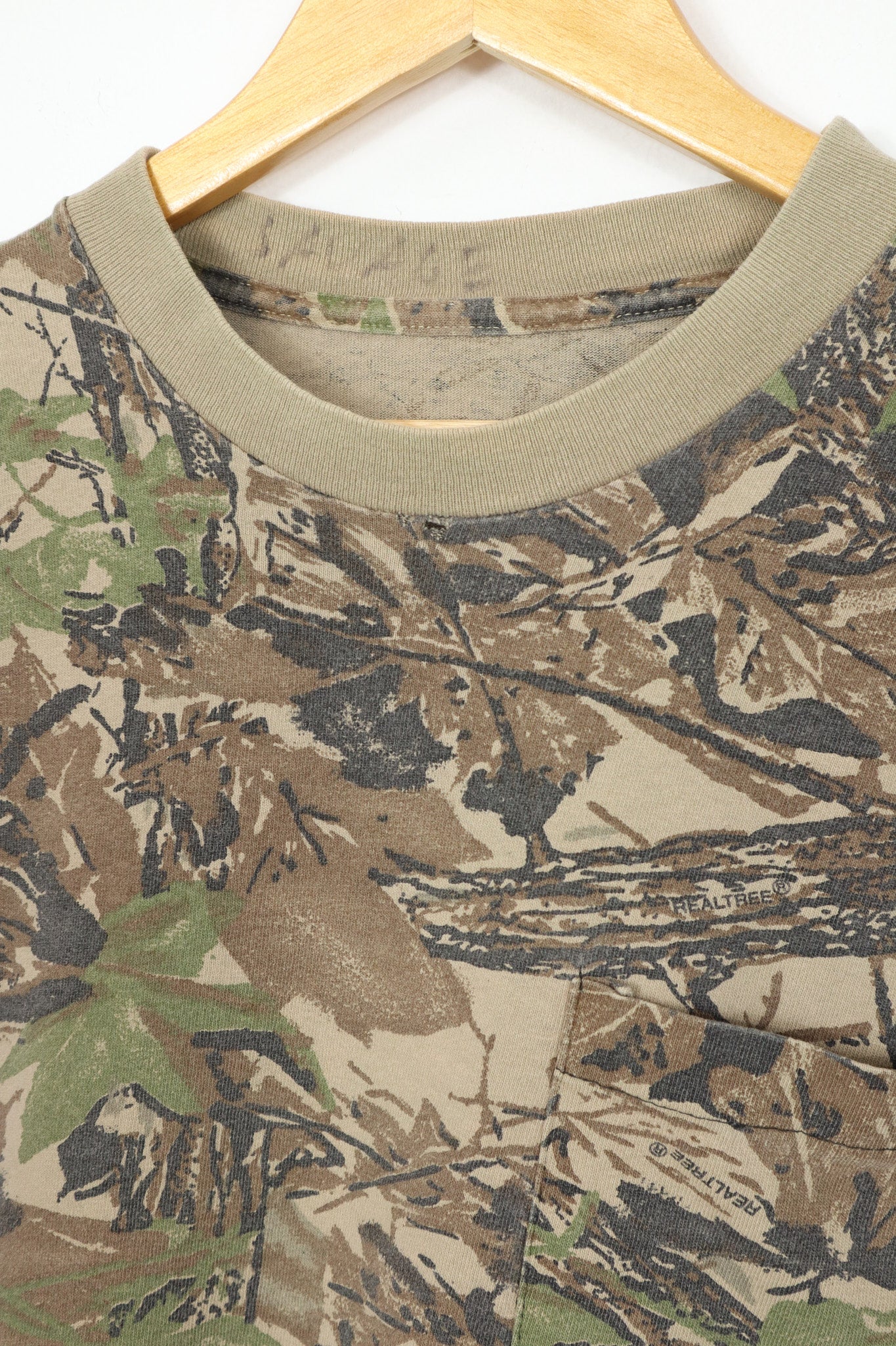 Vintage Long Sleeve Camo Tee