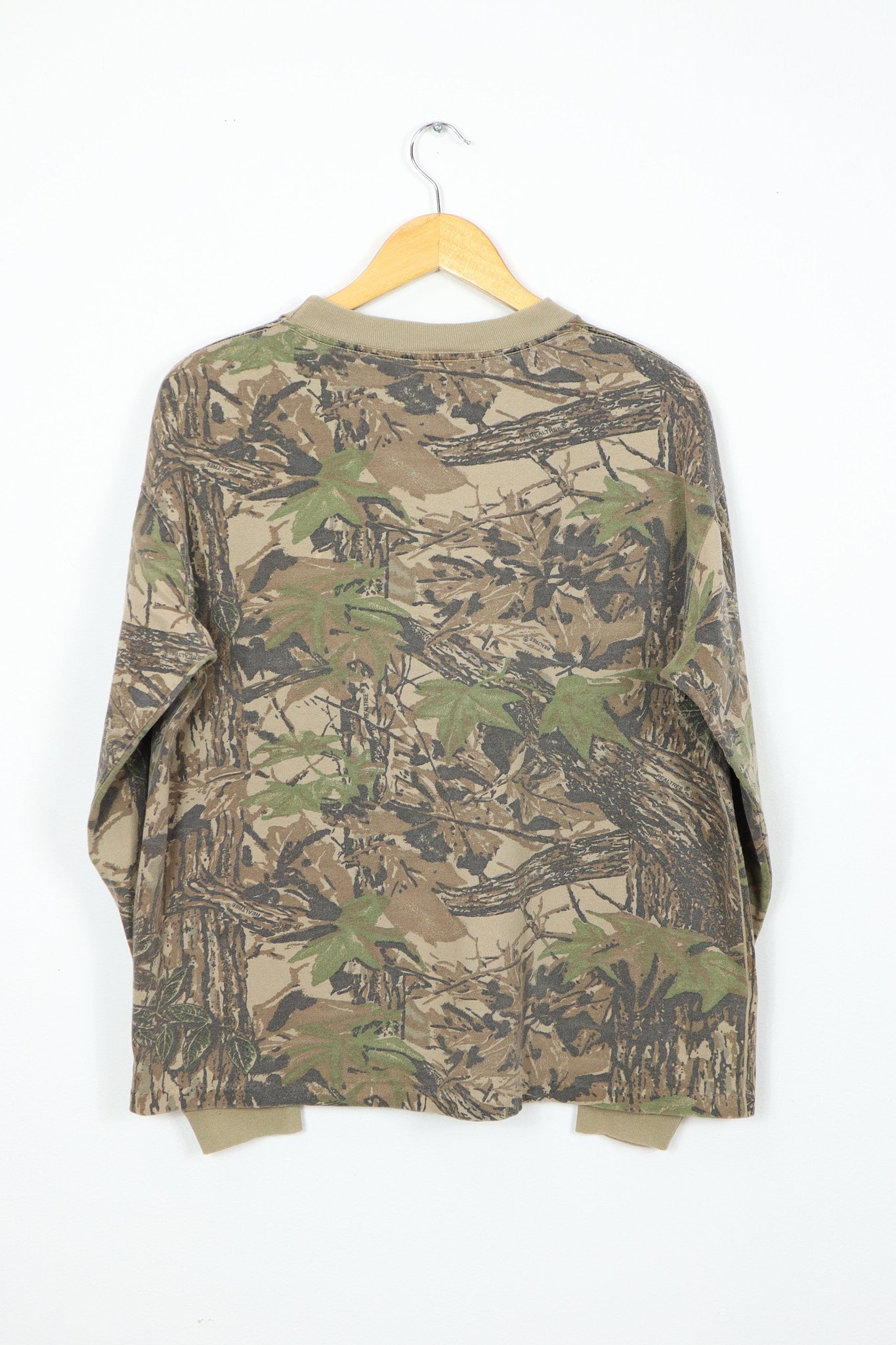 Vintage Long Sleeve Camo Tee