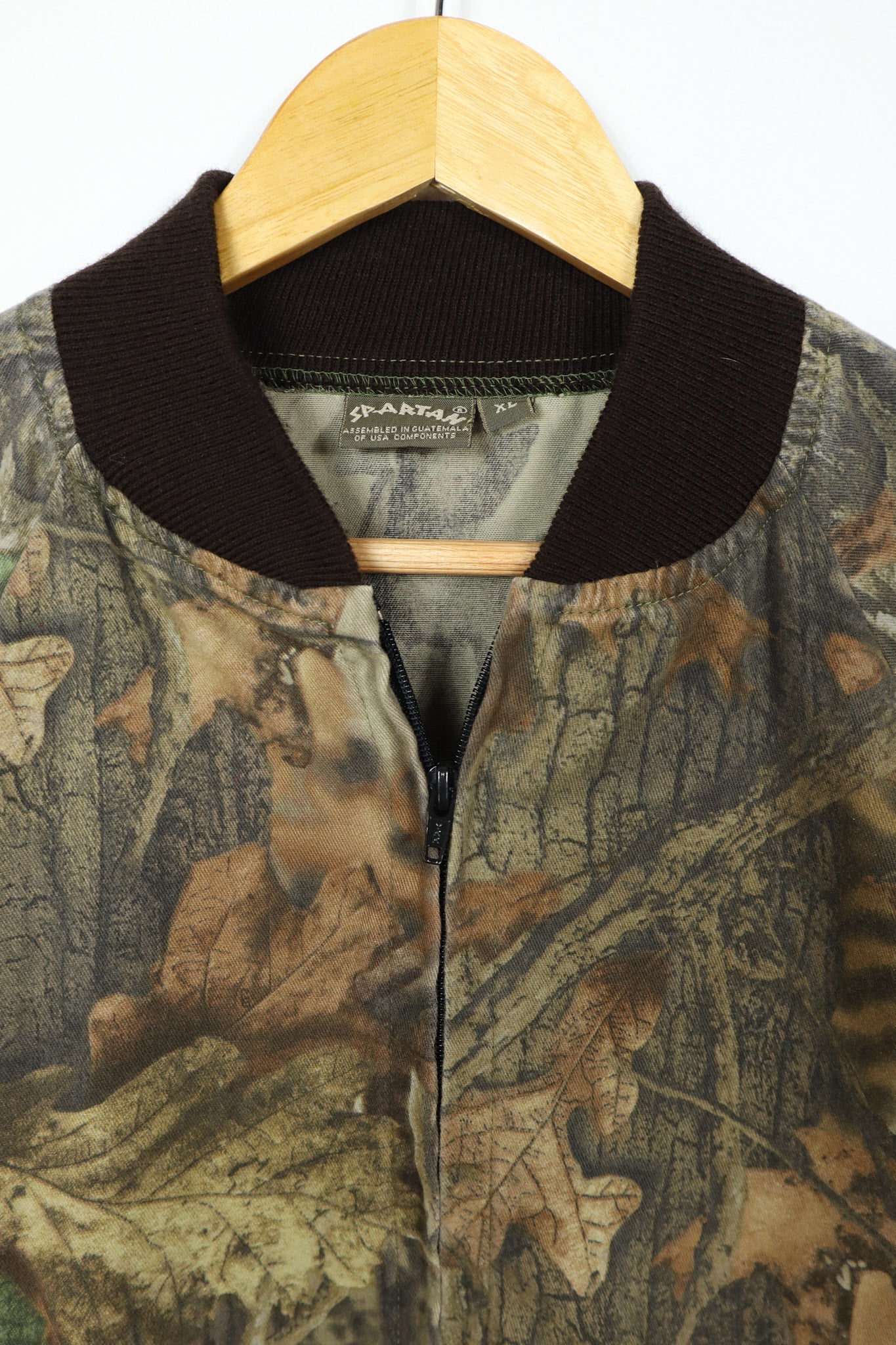 Vintage Real Tree Full Zip Lightweight Jacket