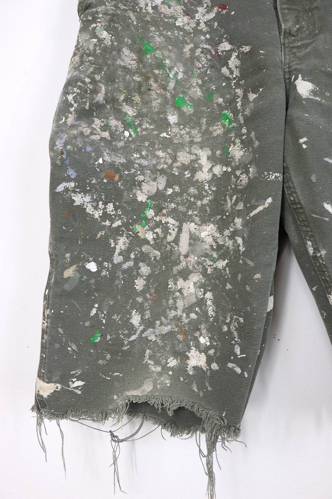 Vintage Carhartt Paint Splattered Shorts