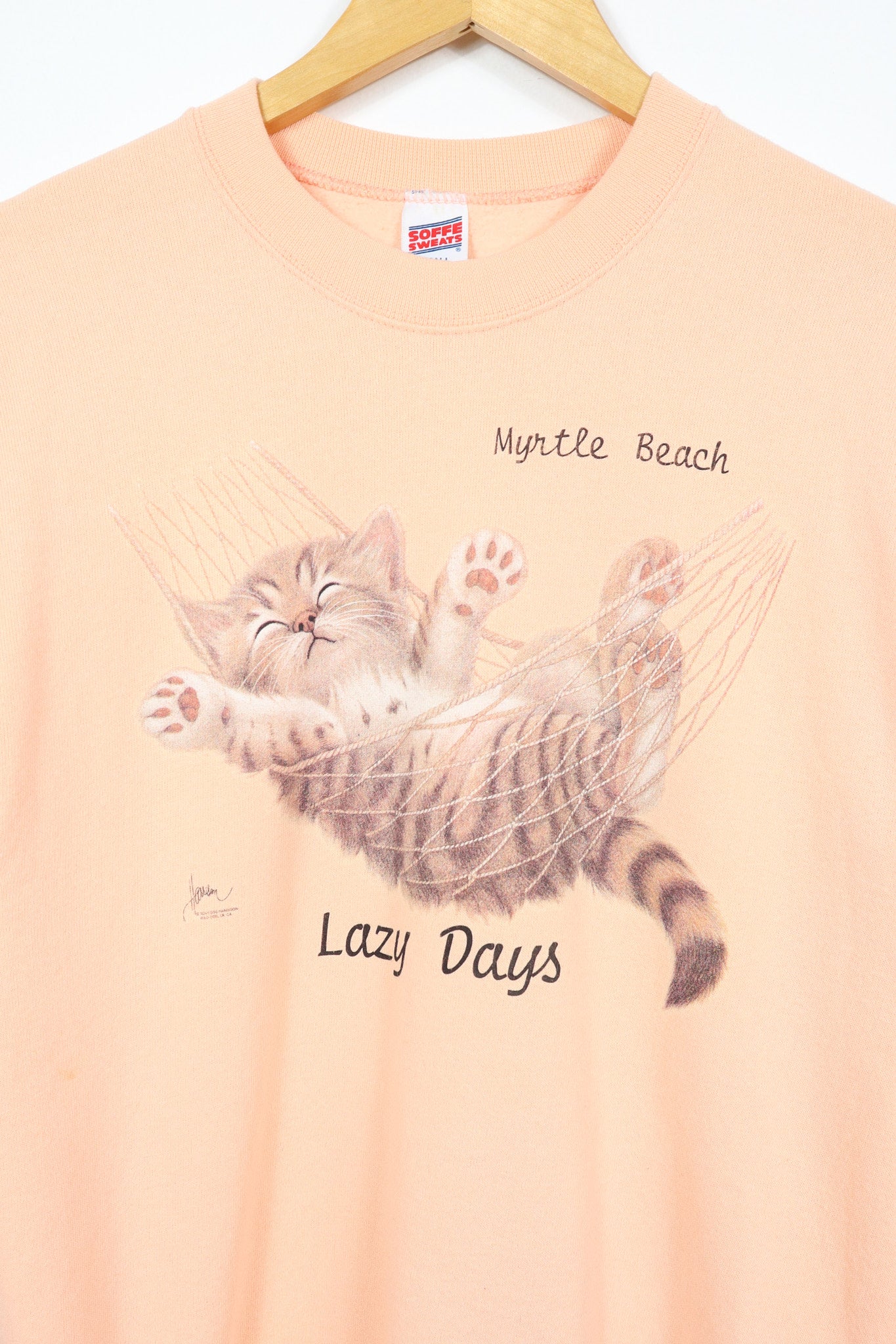 Vintage Lazy Days Myrtle Beach Crewneck