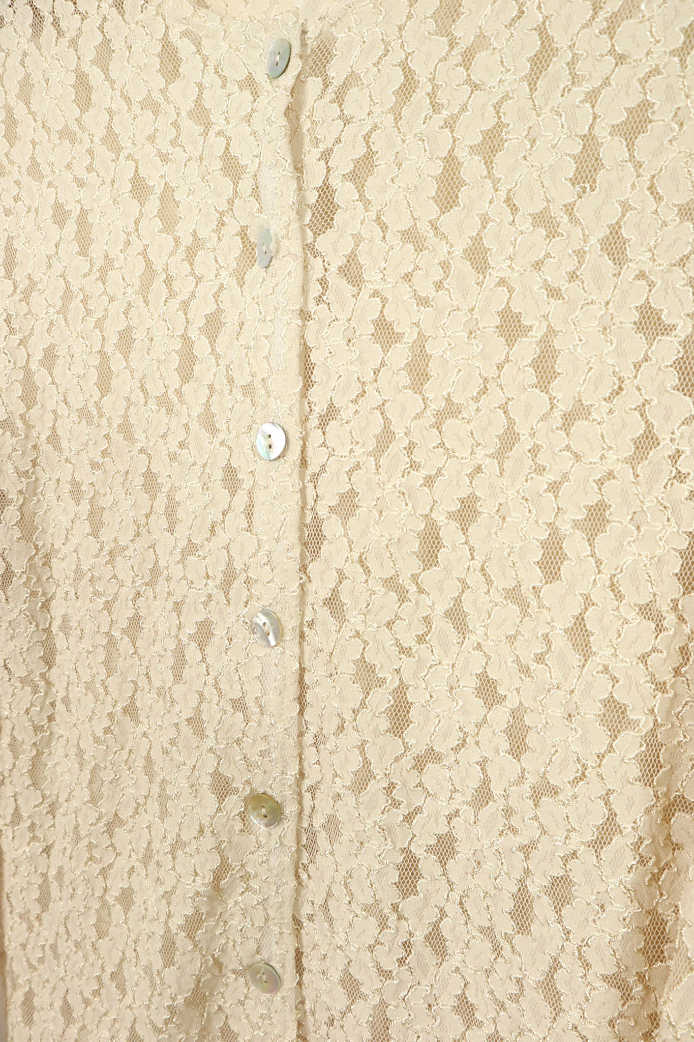 Vintage White Lace Shirt