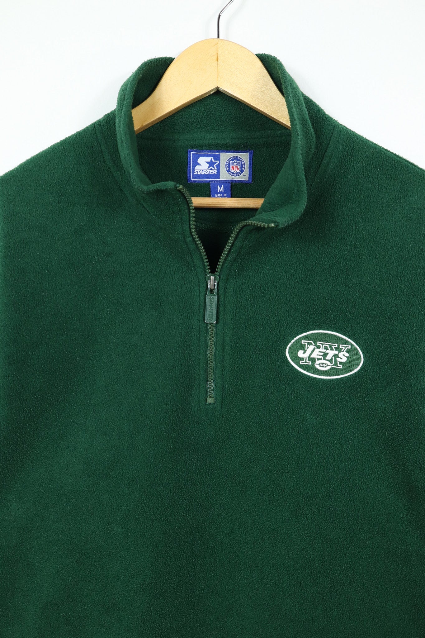 Vintage New York Jets Fleece Jacket