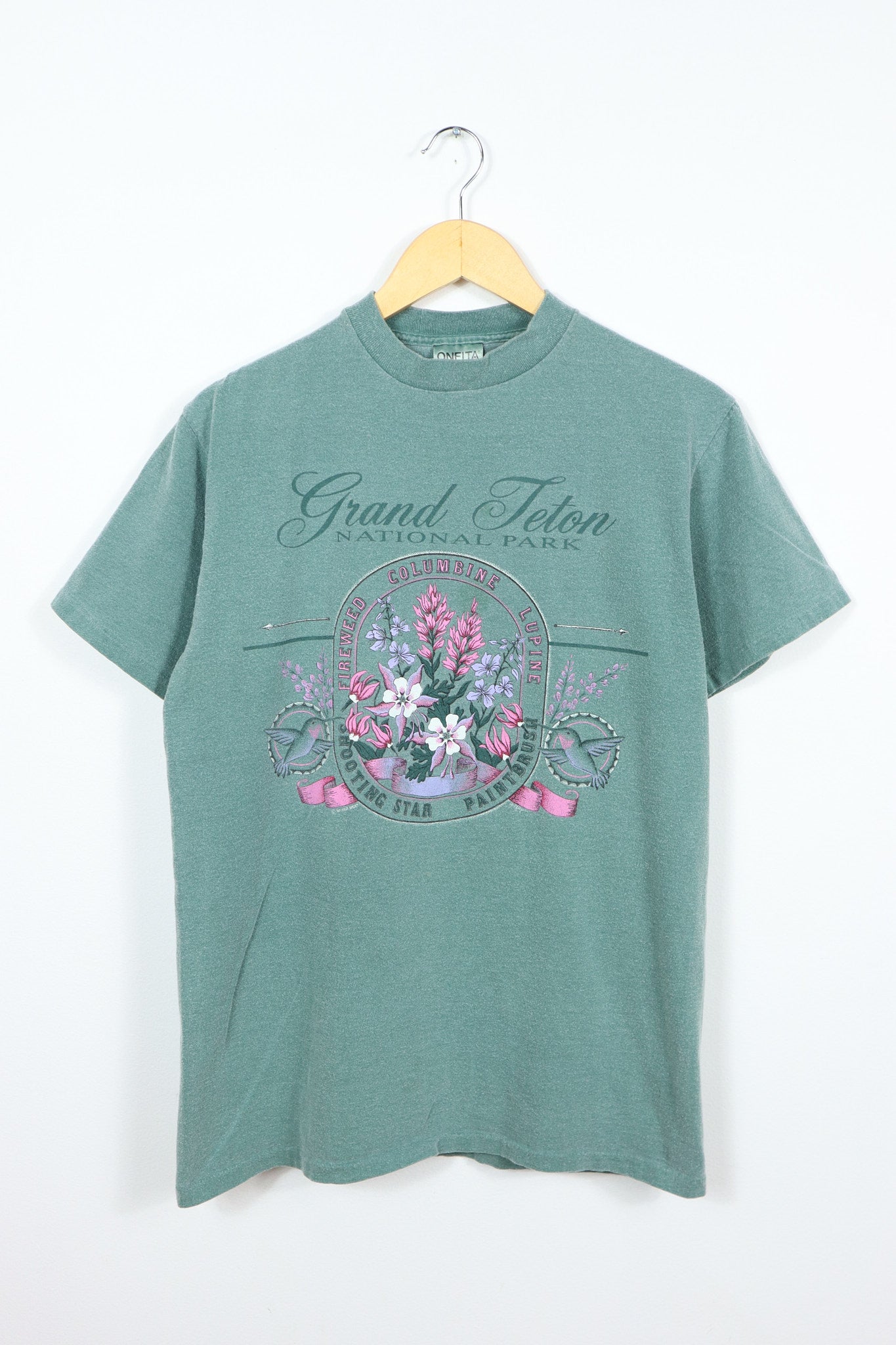 Vintage Faded Grand Teton Nation Park Tee