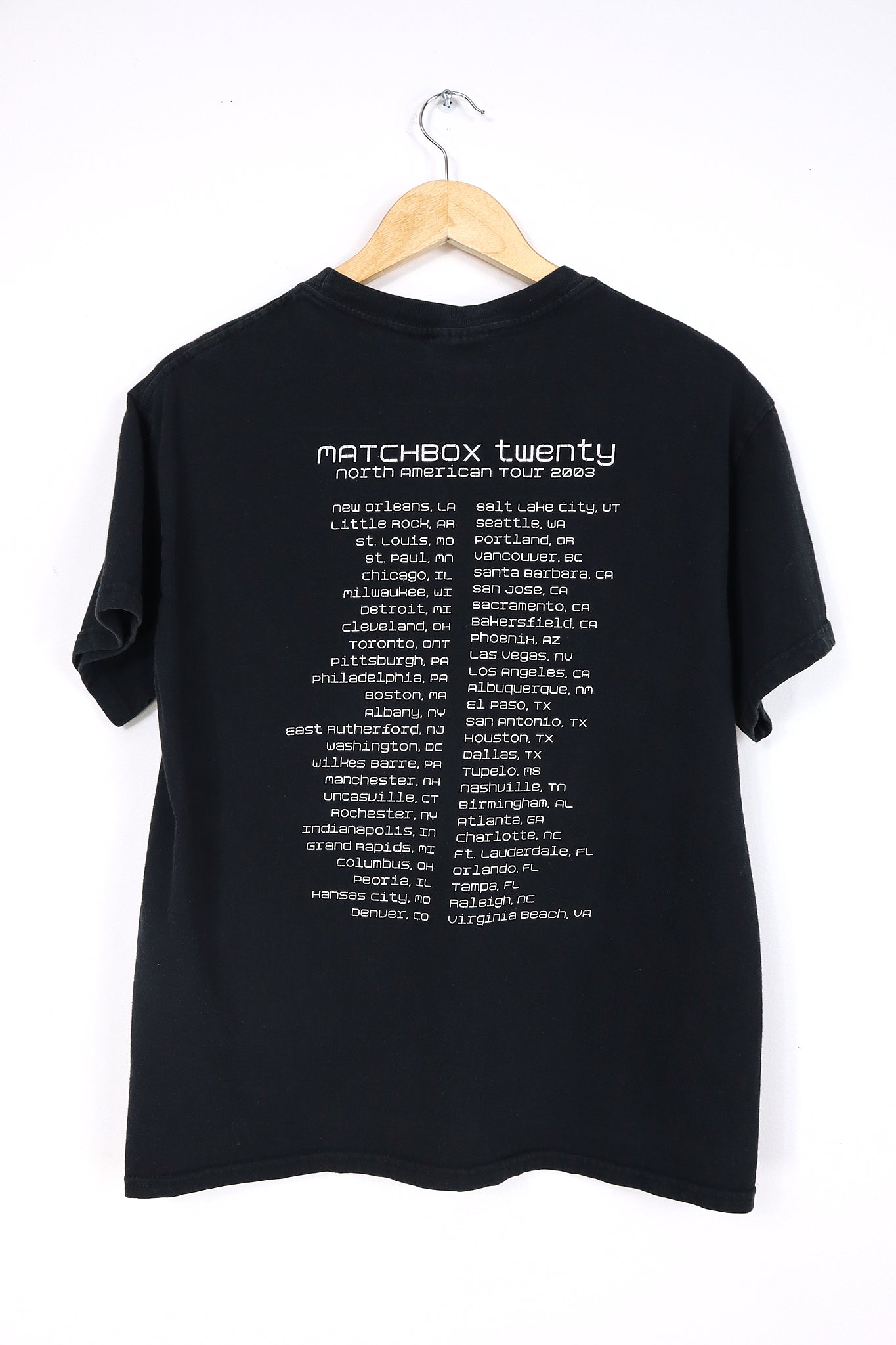 Vintage Matchbox Twenty Tour Tee