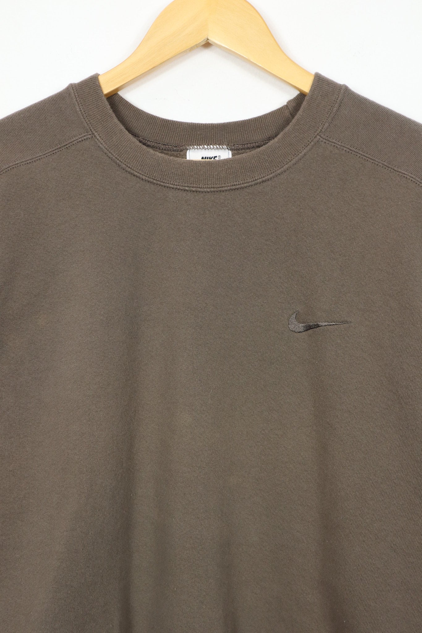 Vintage Nike Embroidered Swoosh Crewneck