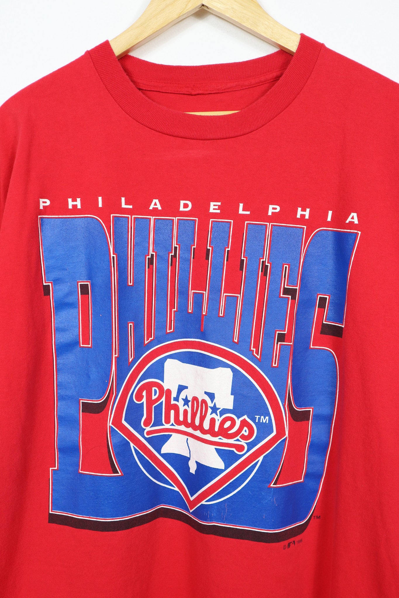 Vintage 1995 Philadelphia Philles Red Tee