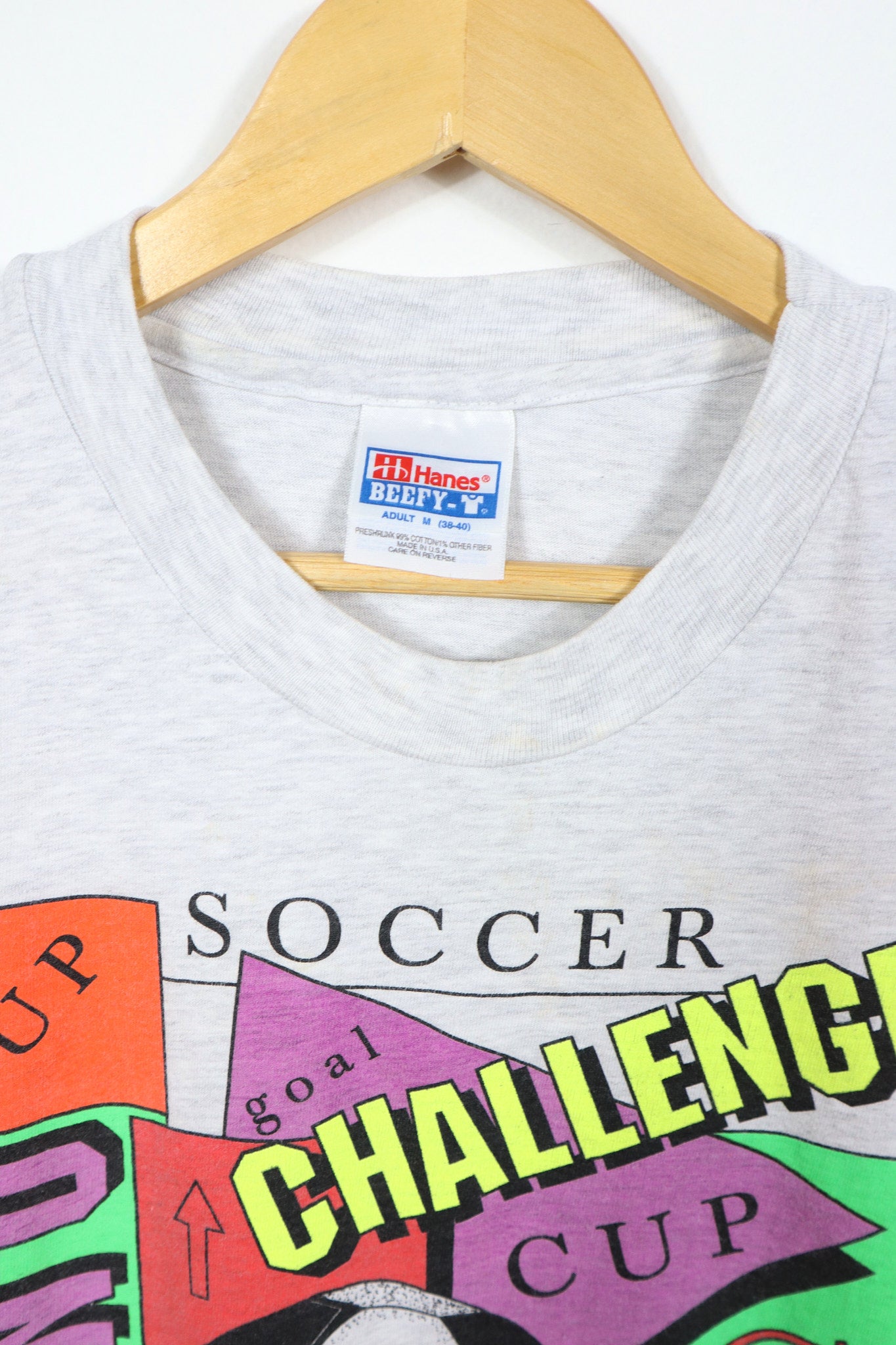 Vintage Pocono Cup Soccer Challenge Tournament Tee