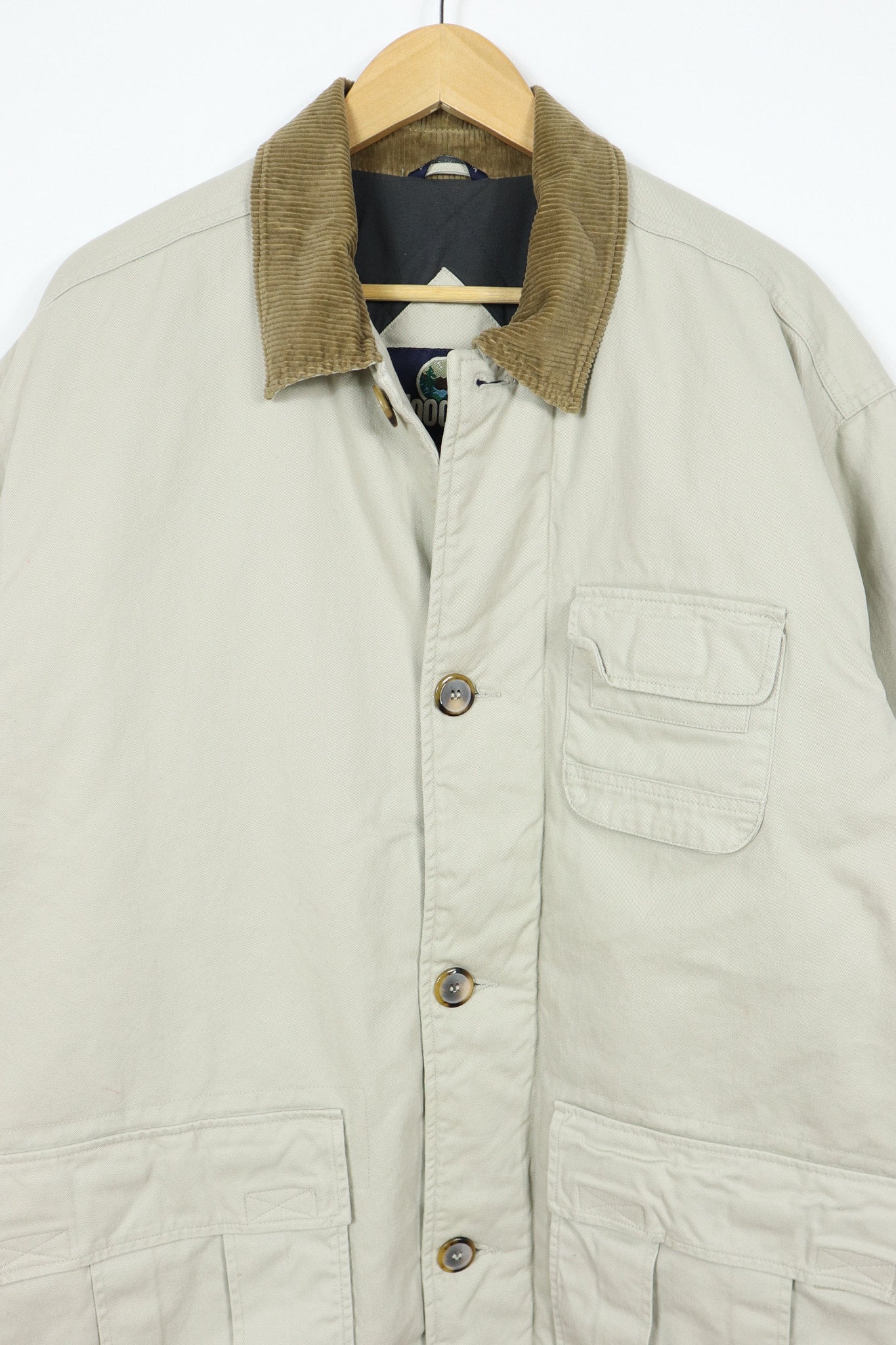 Vintage Button-Down Barn Coat