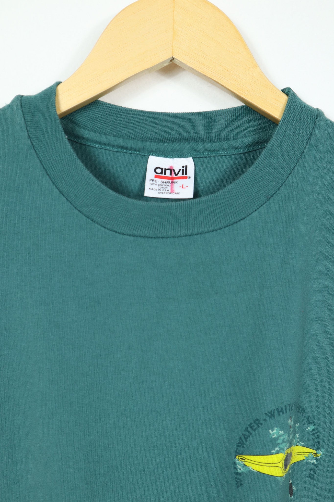 Vintage White Water Kayak Tee