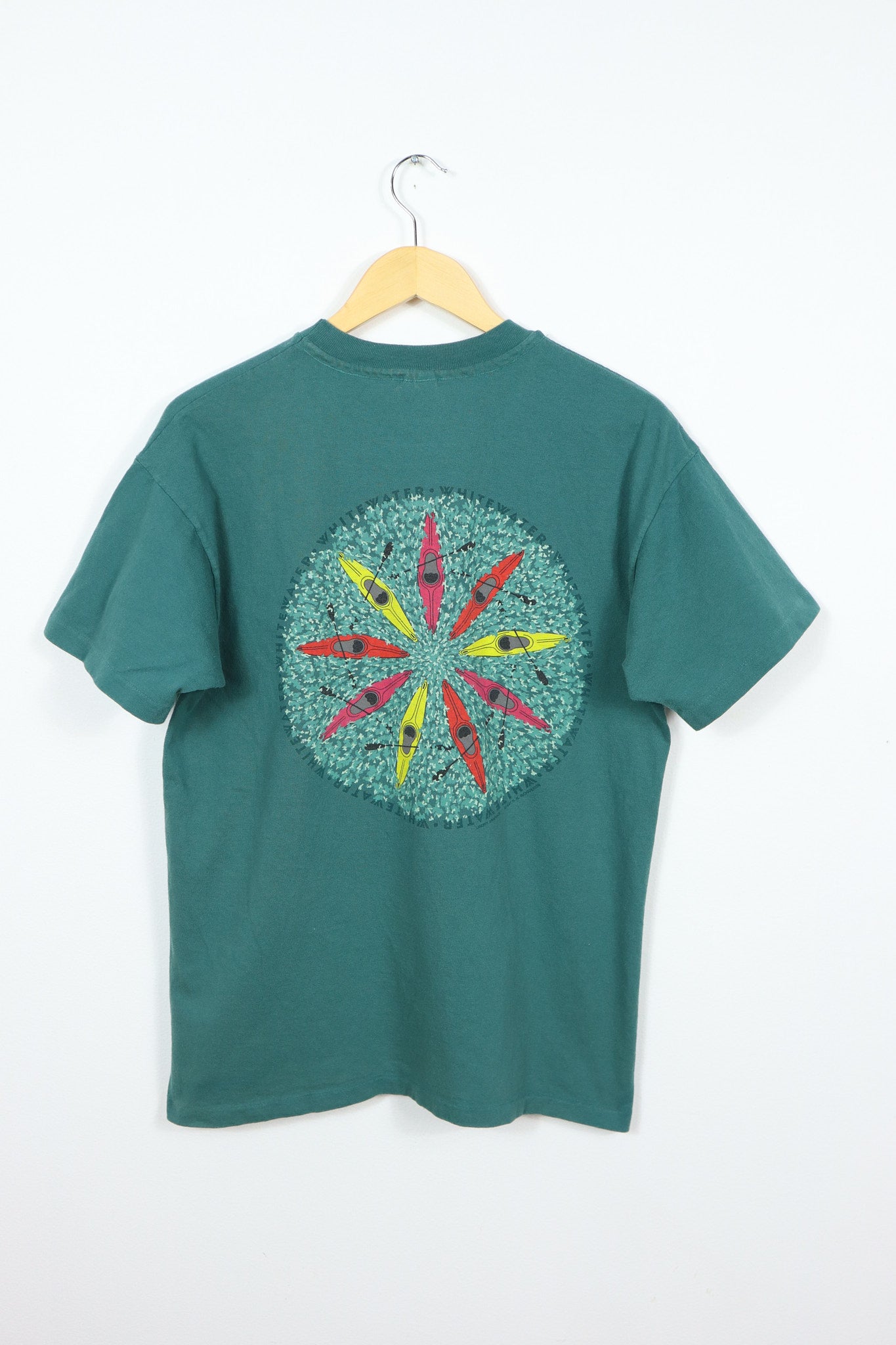 Vintage White Water Kayak Tee