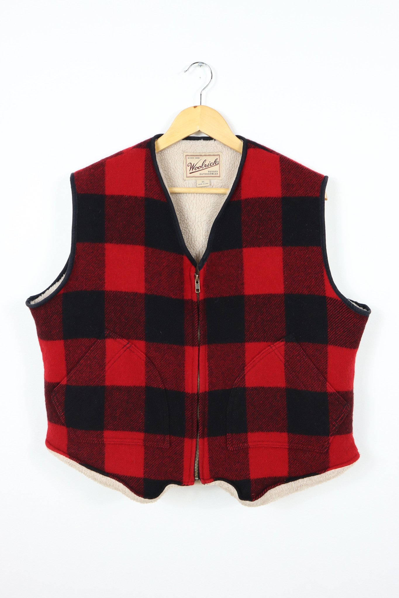 Vintage hotsell woolrich vest