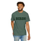 Birds Plaid Block Font Graphic Tee
