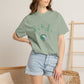 Birds Crayon Helmet Tee