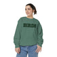 Birds Plaid Block Font Sweatshirt